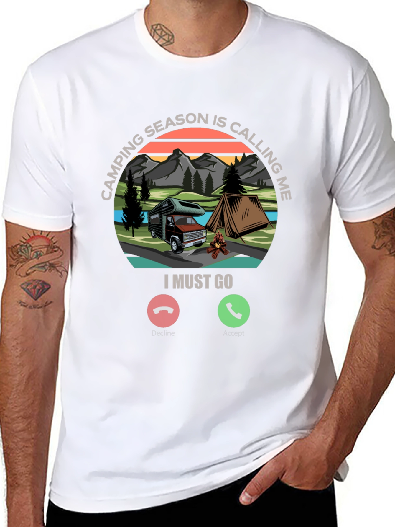 Camping Season Calling T-Shirt