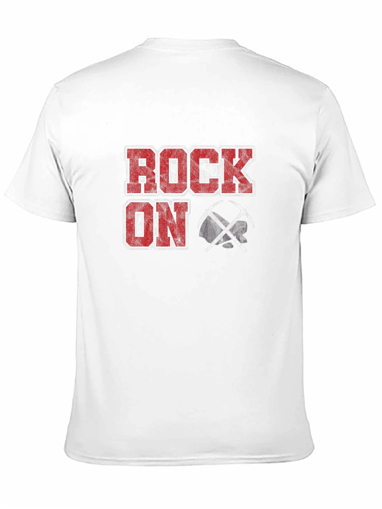 Rock On Mining T-Shirt - Black Cotton Tee