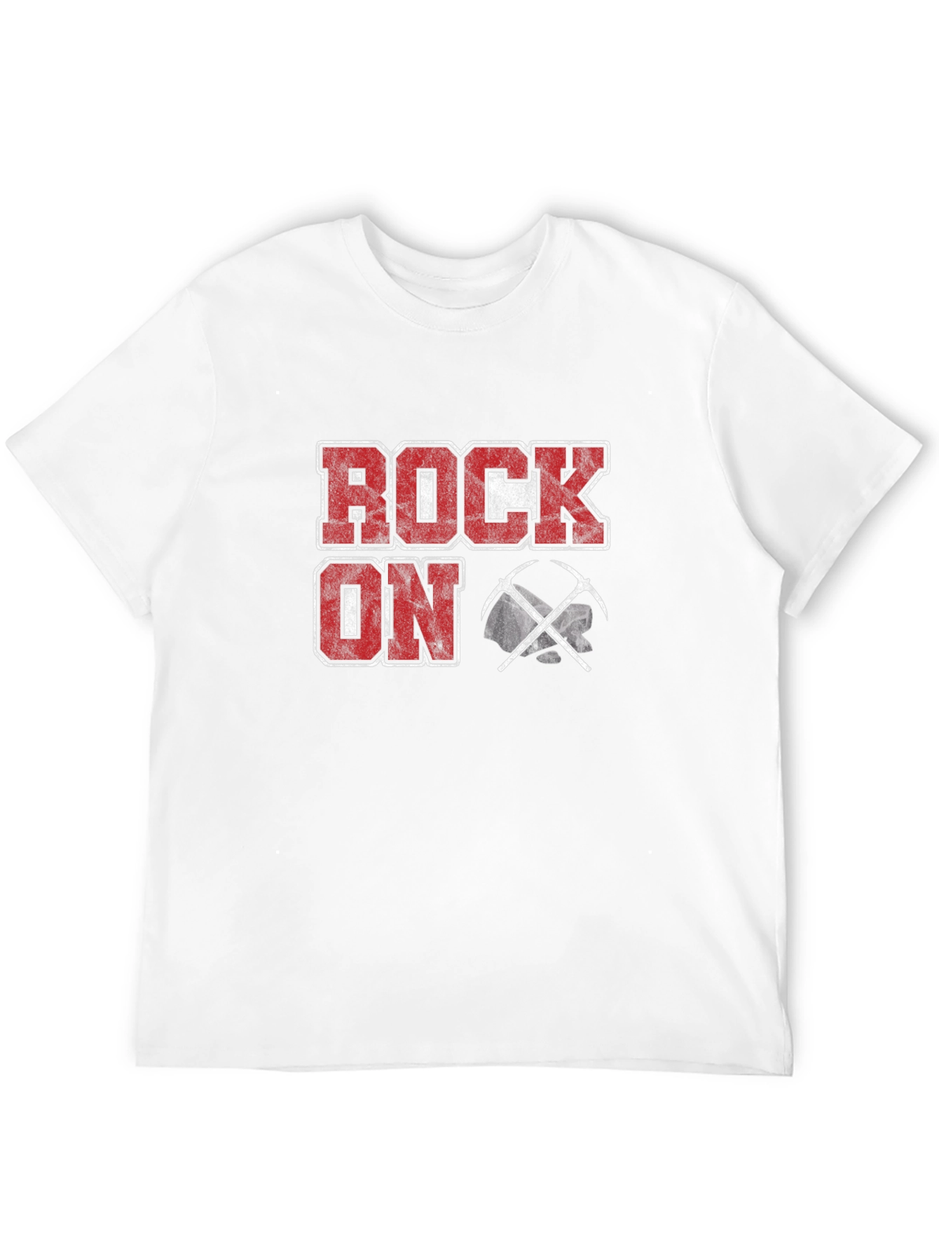 Rock On Mining T-Shirt - Black Cotton Tee