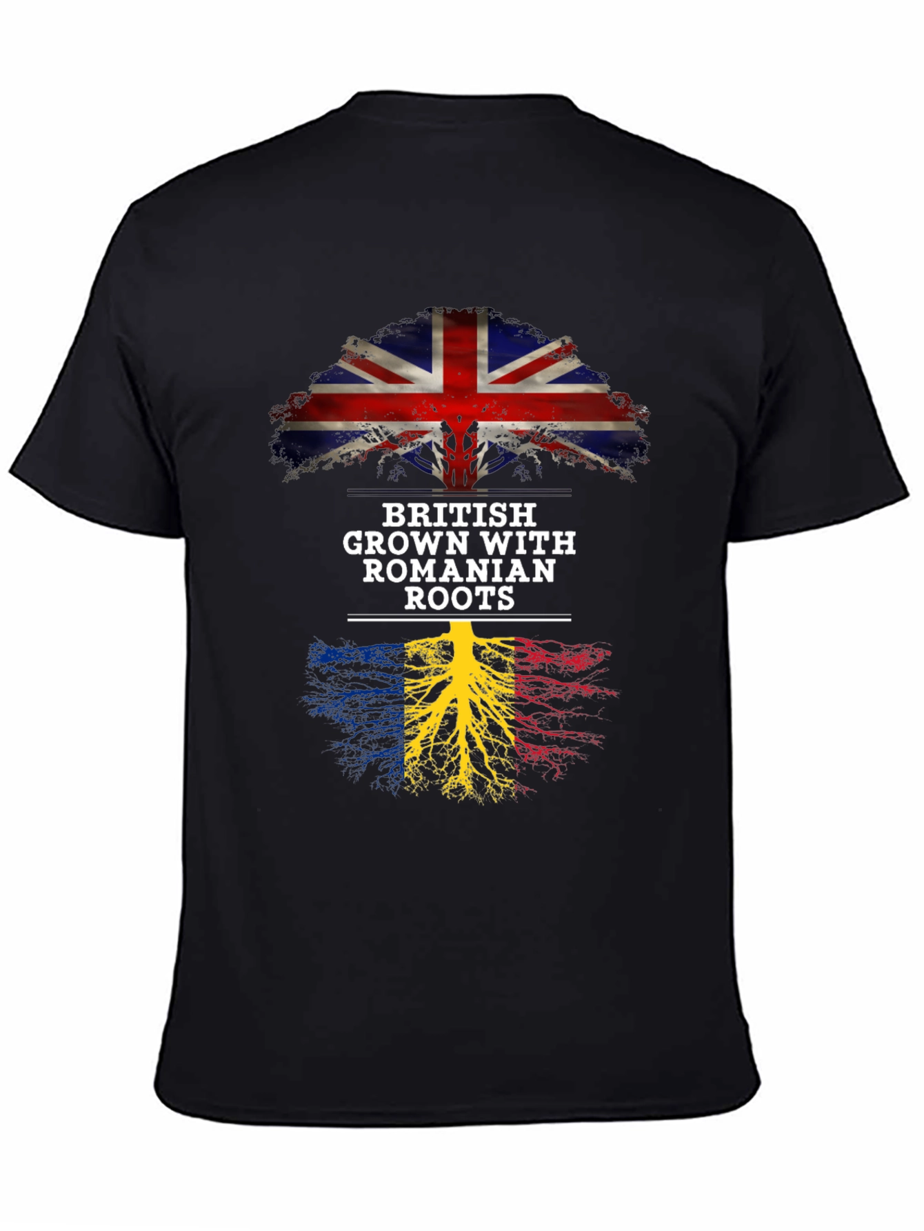 British Grown with Romanian Roots T-Shirt