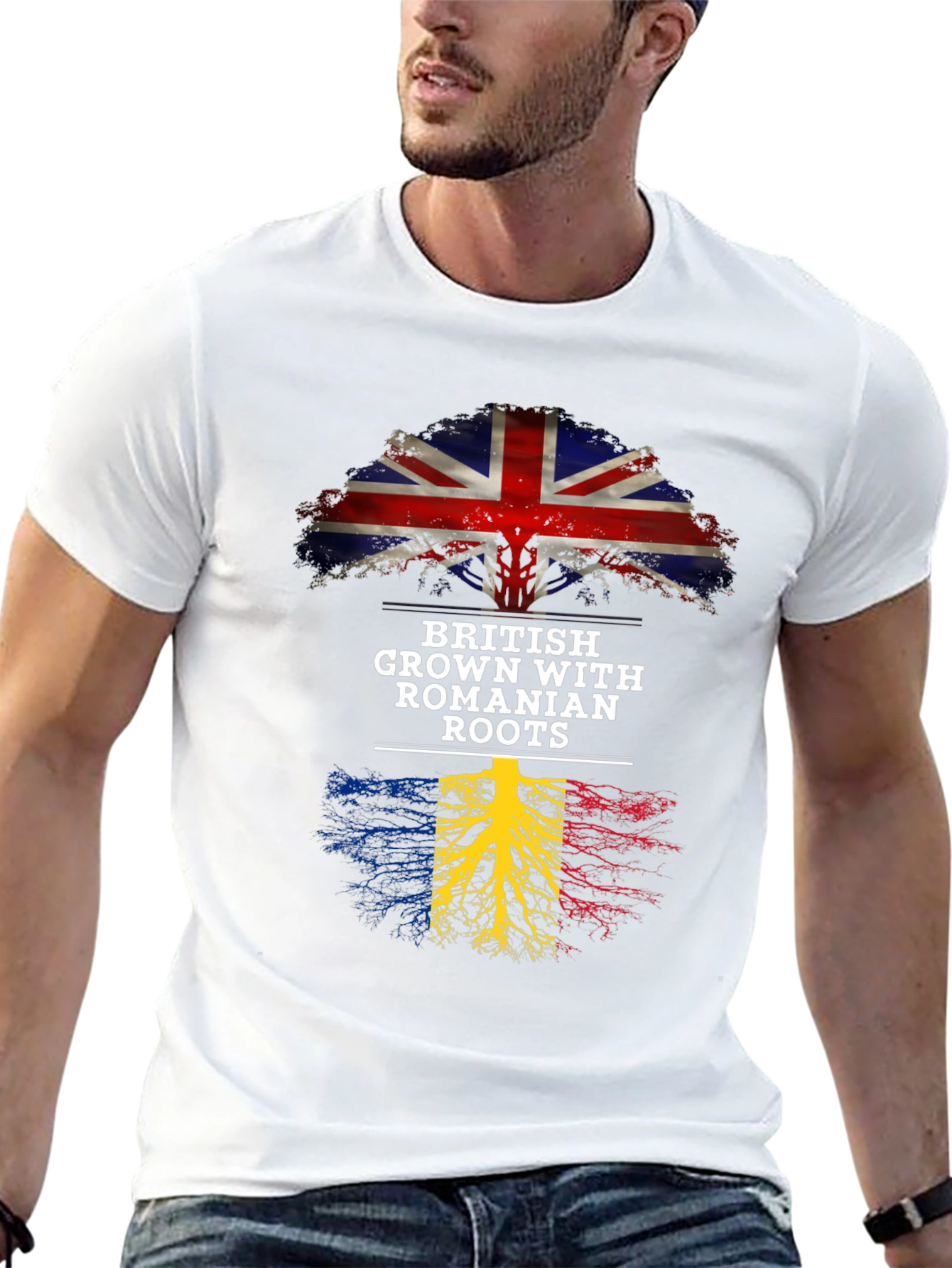 British Grown with Romanian Roots T-Shirt