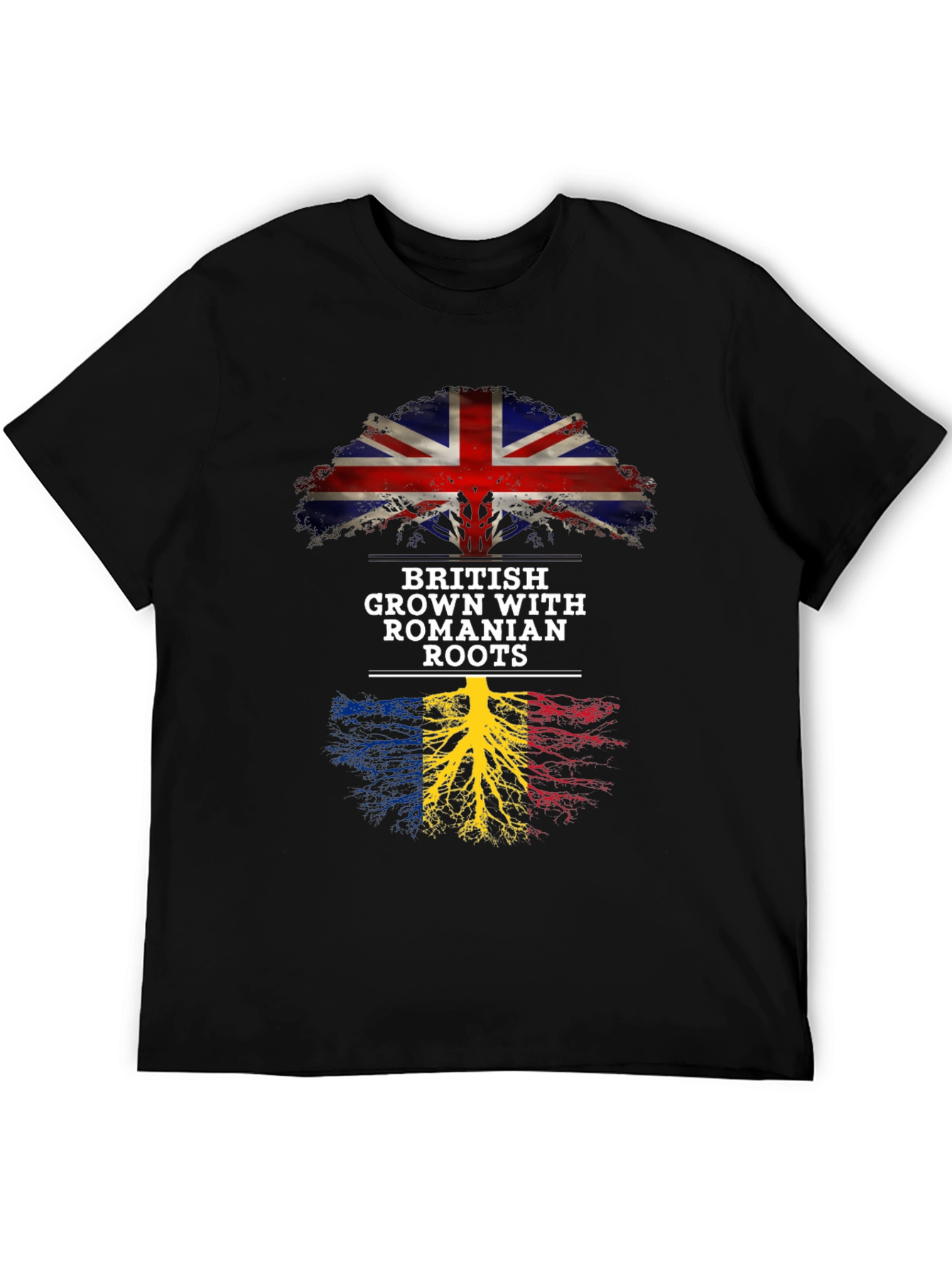British Grown with Romanian Roots T-Shirt