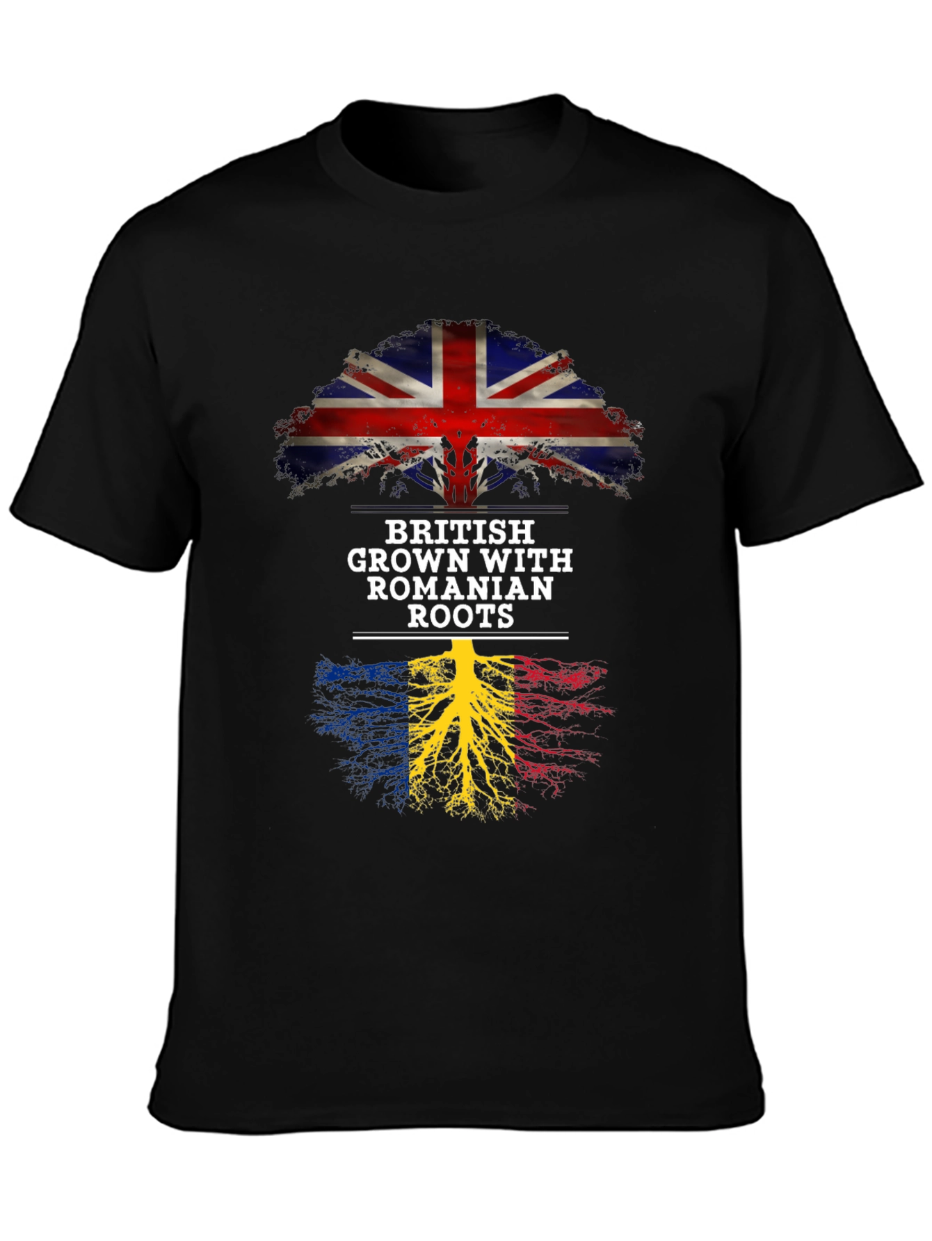 British Grown with Romanian Roots T-Shirt