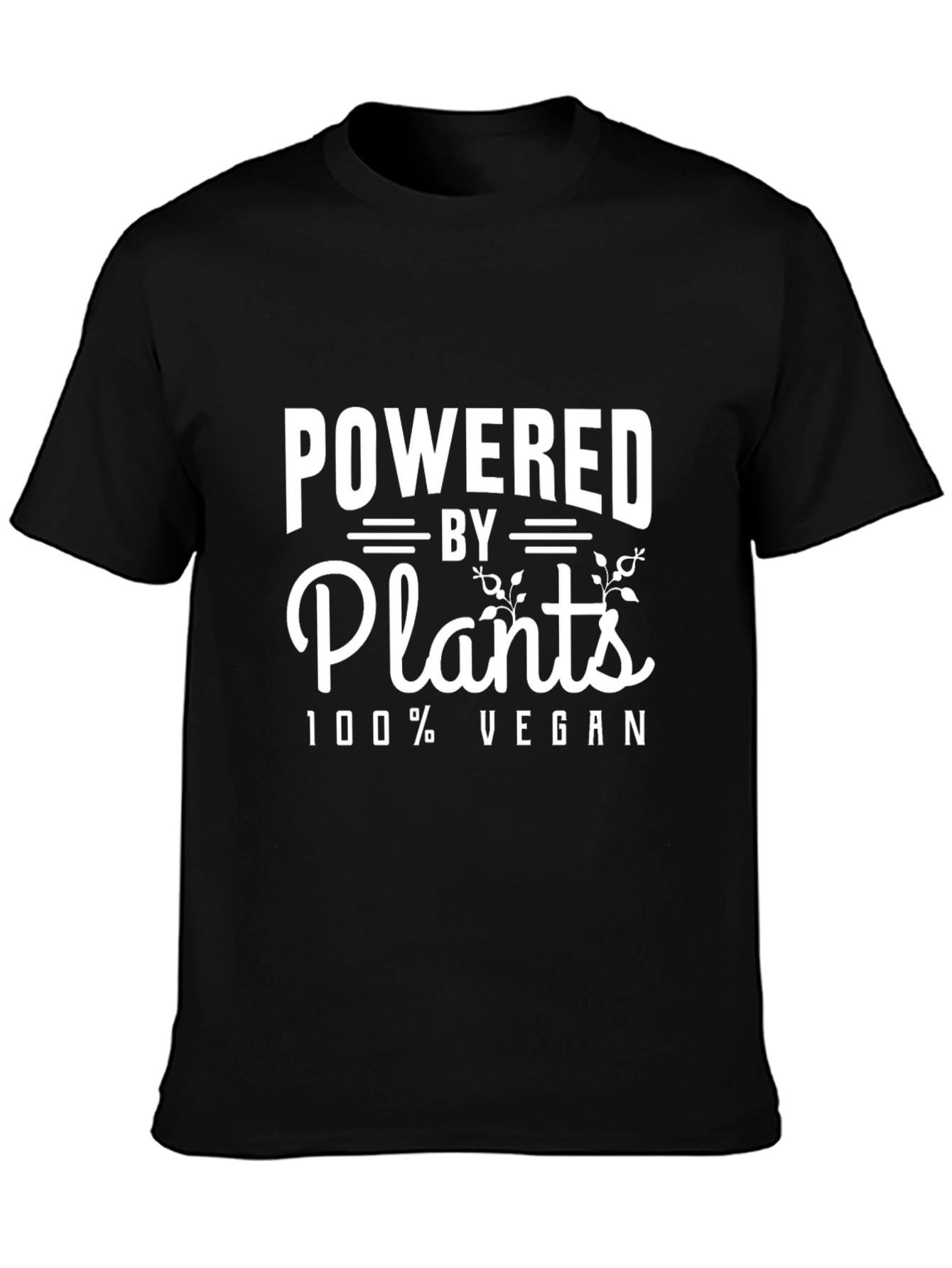 Vegan Powered by Plants Graphic T-Shirt