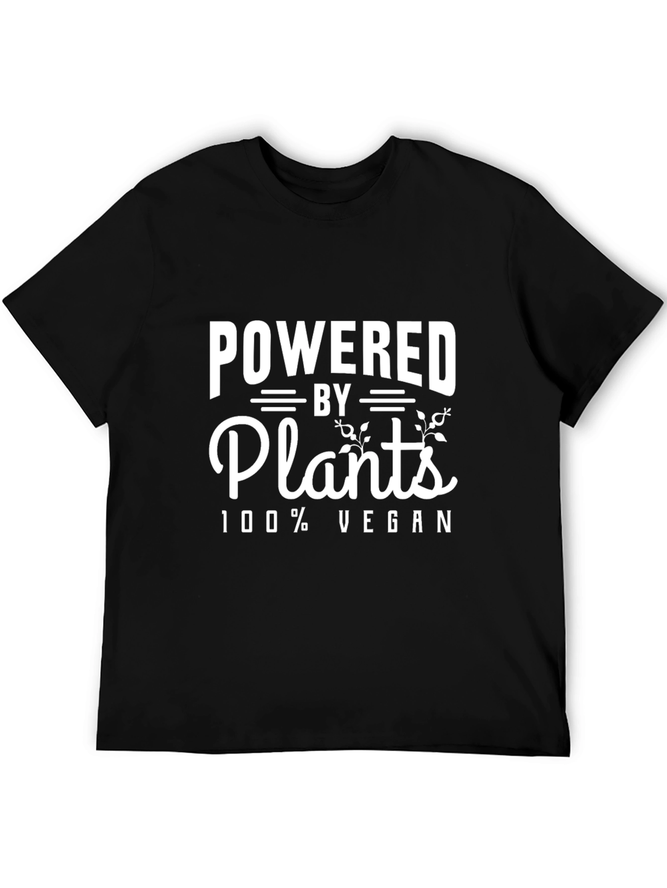 Vegan Powered by Plants Graphic T-Shirt