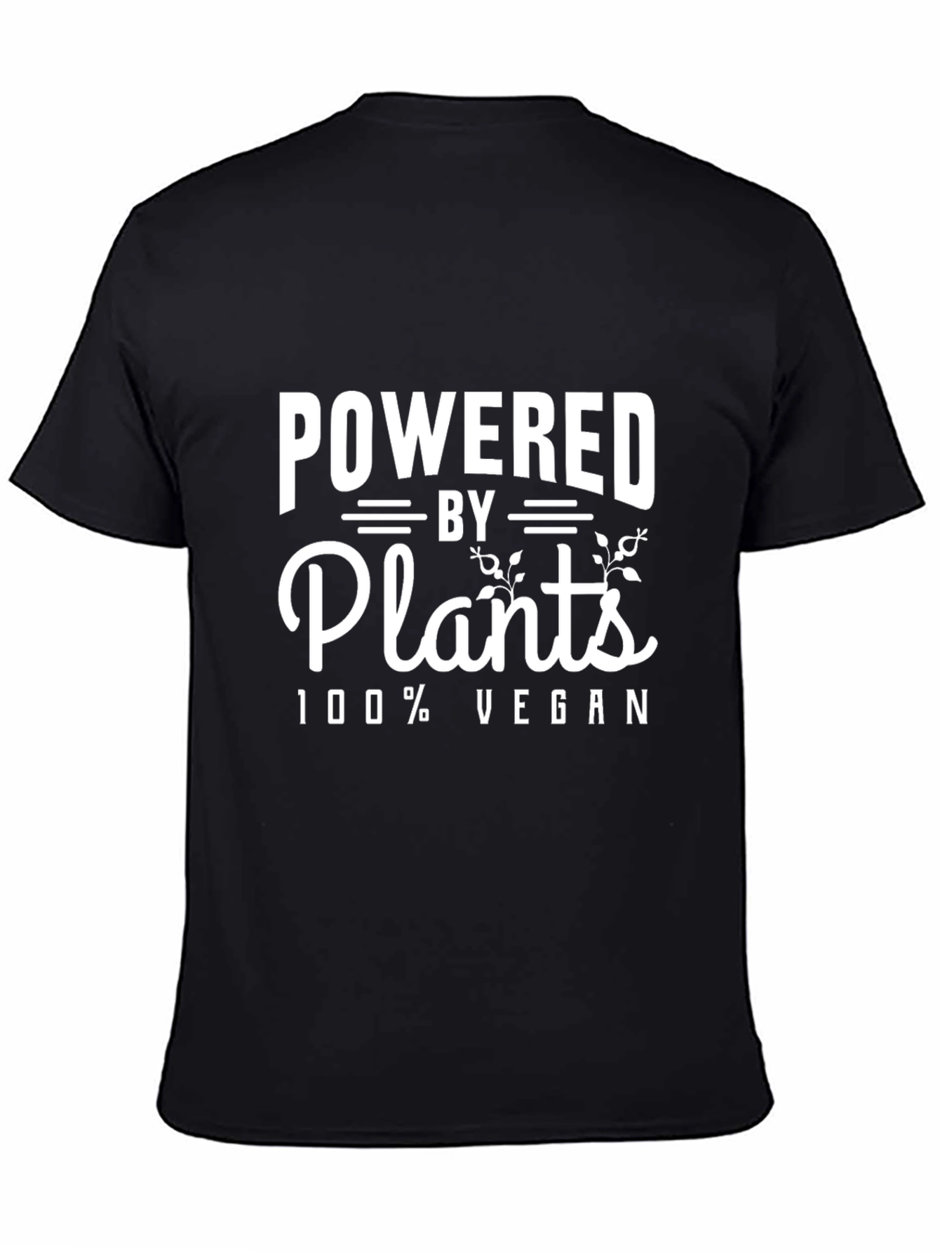 Vegan Powered by Plants Graphic T-Shirt