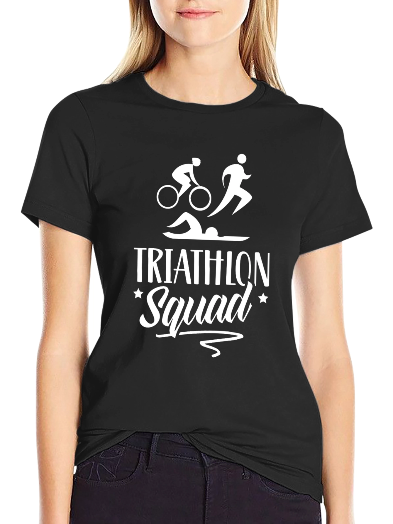 Triathlon Squad Black T-Shirt