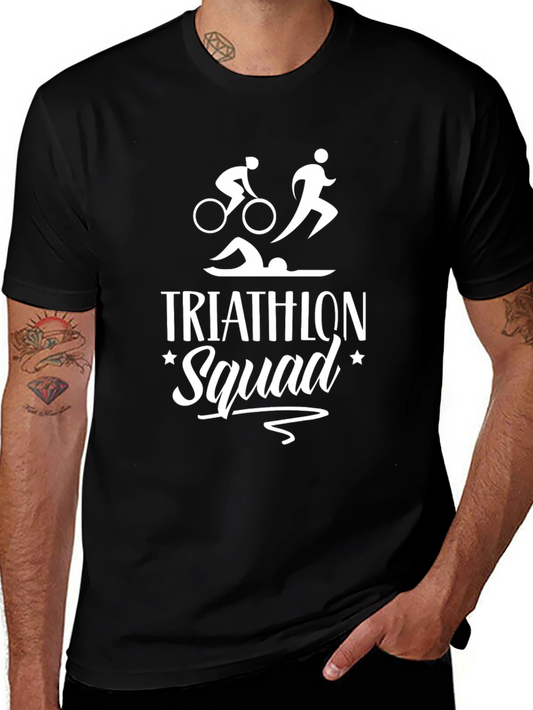 Triathlon Squad Black T-Shirt