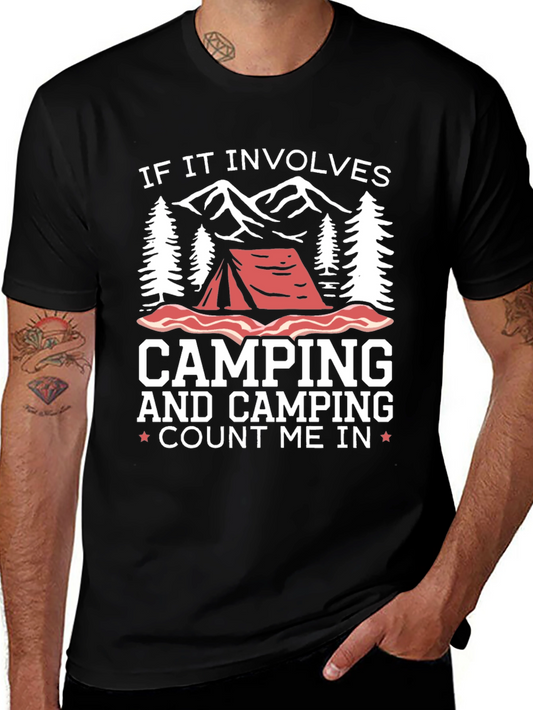 Camping T-Shirt: Count Me In