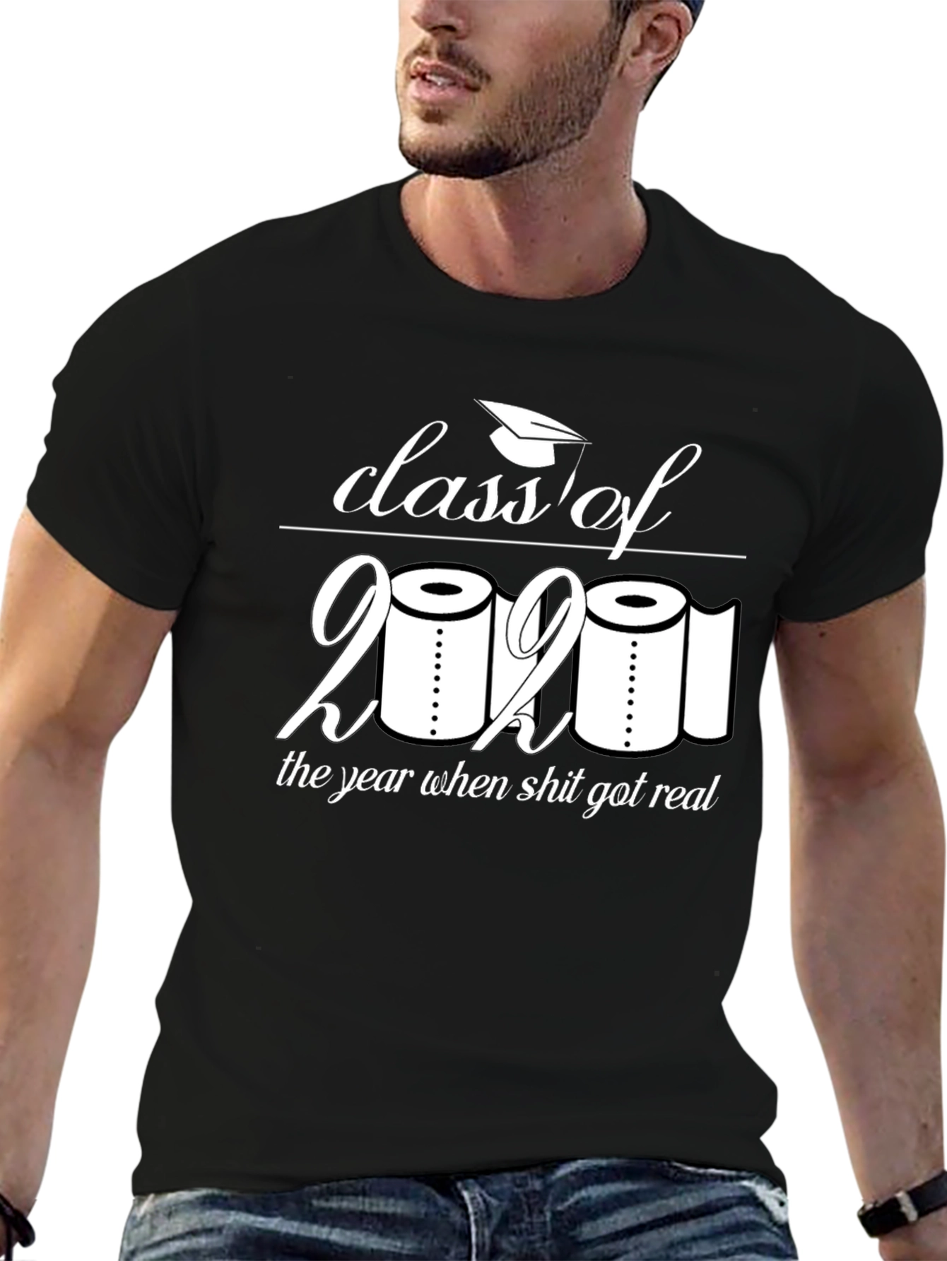 Class of 2021 Toilet Paper Humor T-Shirt