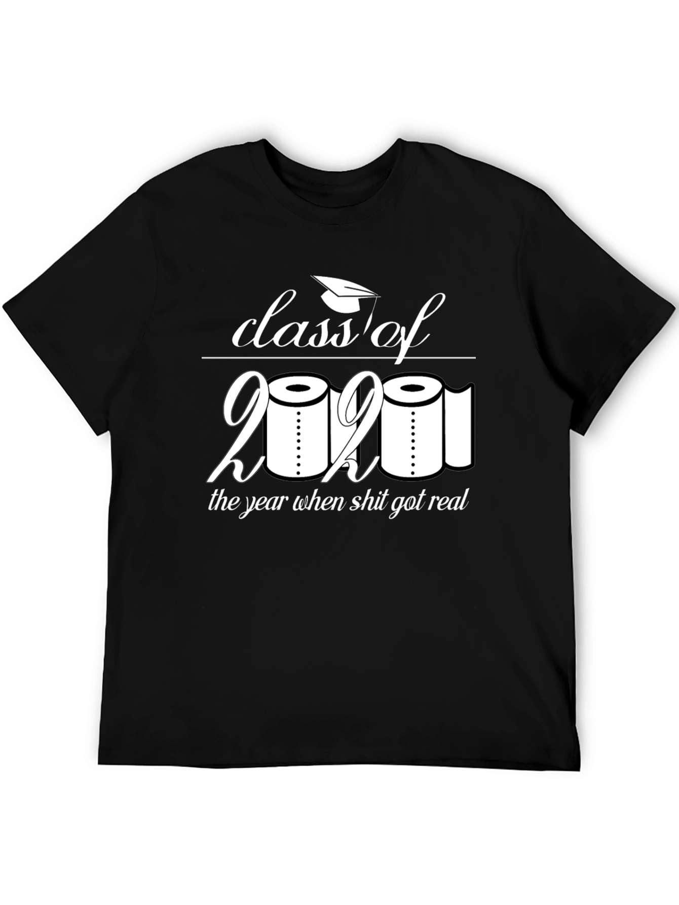 Class of 2021 Toilet Paper Humor T-Shirt