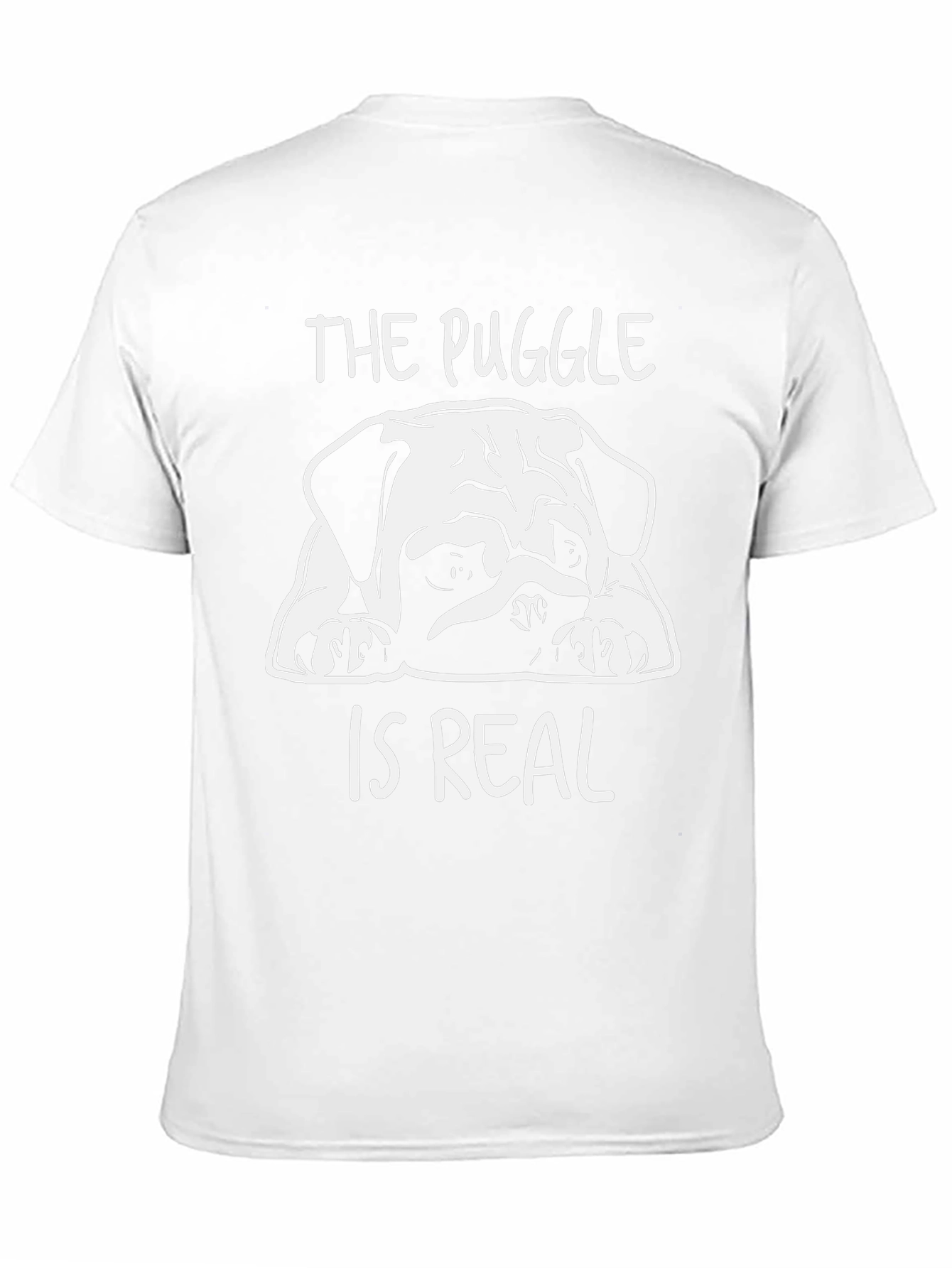 The Puggle is Real T-Shirt - Black