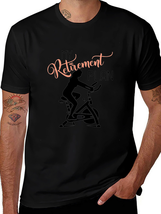 Retirement Plan Cycling T-Shirt