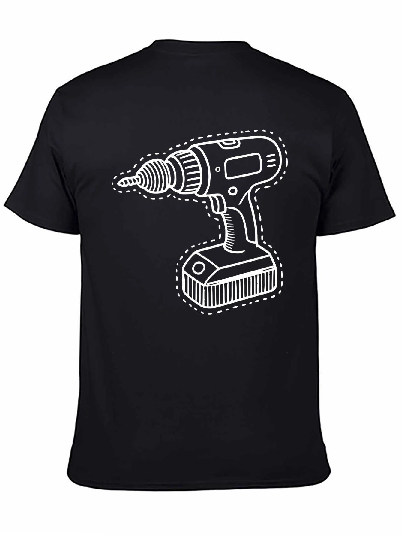 Drill Graphic Tee - DIY Enthusiast Shirt