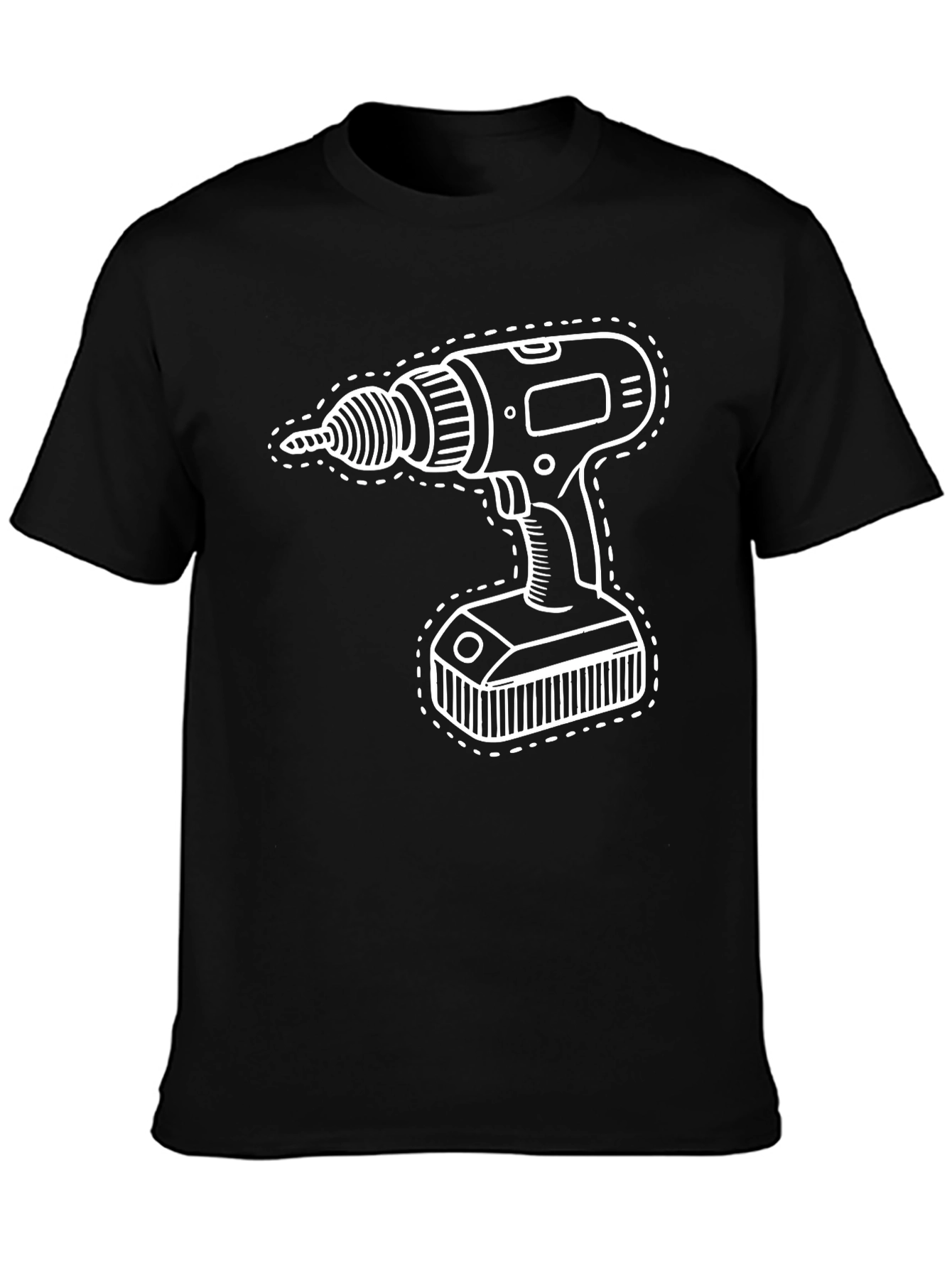 Drill Graphic Tee - DIY Enthusiast Shirt