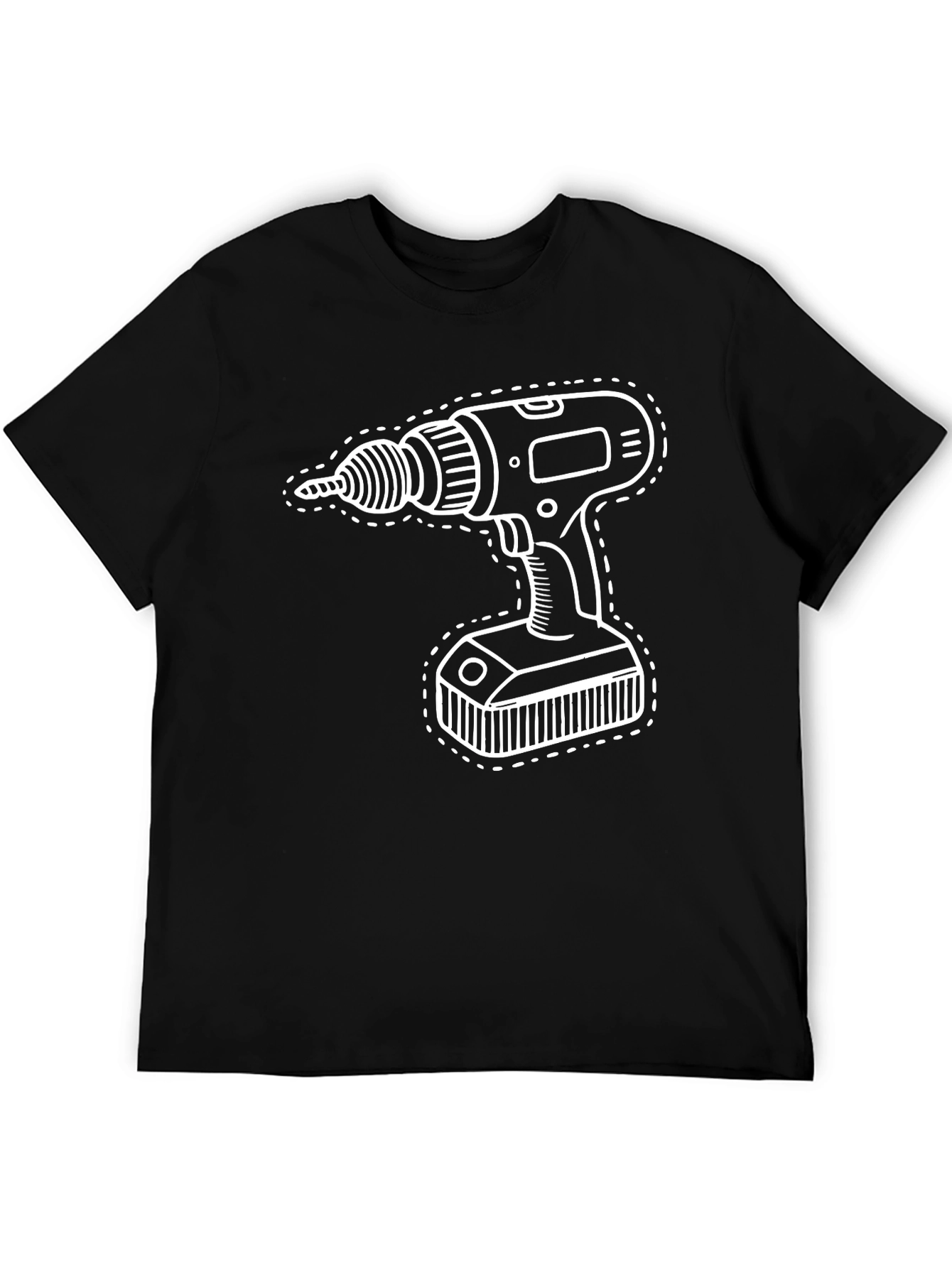 Drill Graphic Tee - DIY Enthusiast Shirt