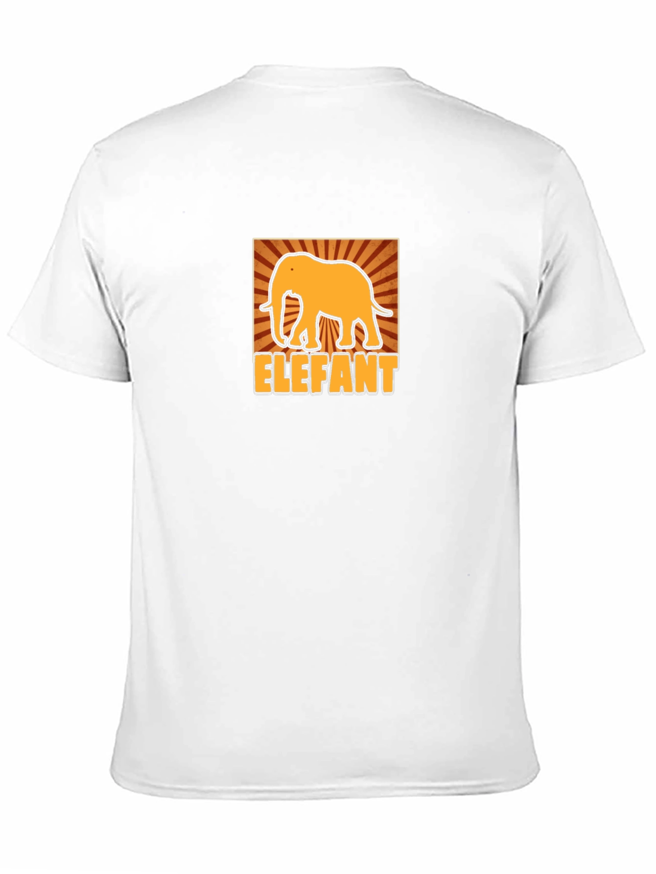 Elephant Graphic Tee - Stylish Mens Black T-Shirt