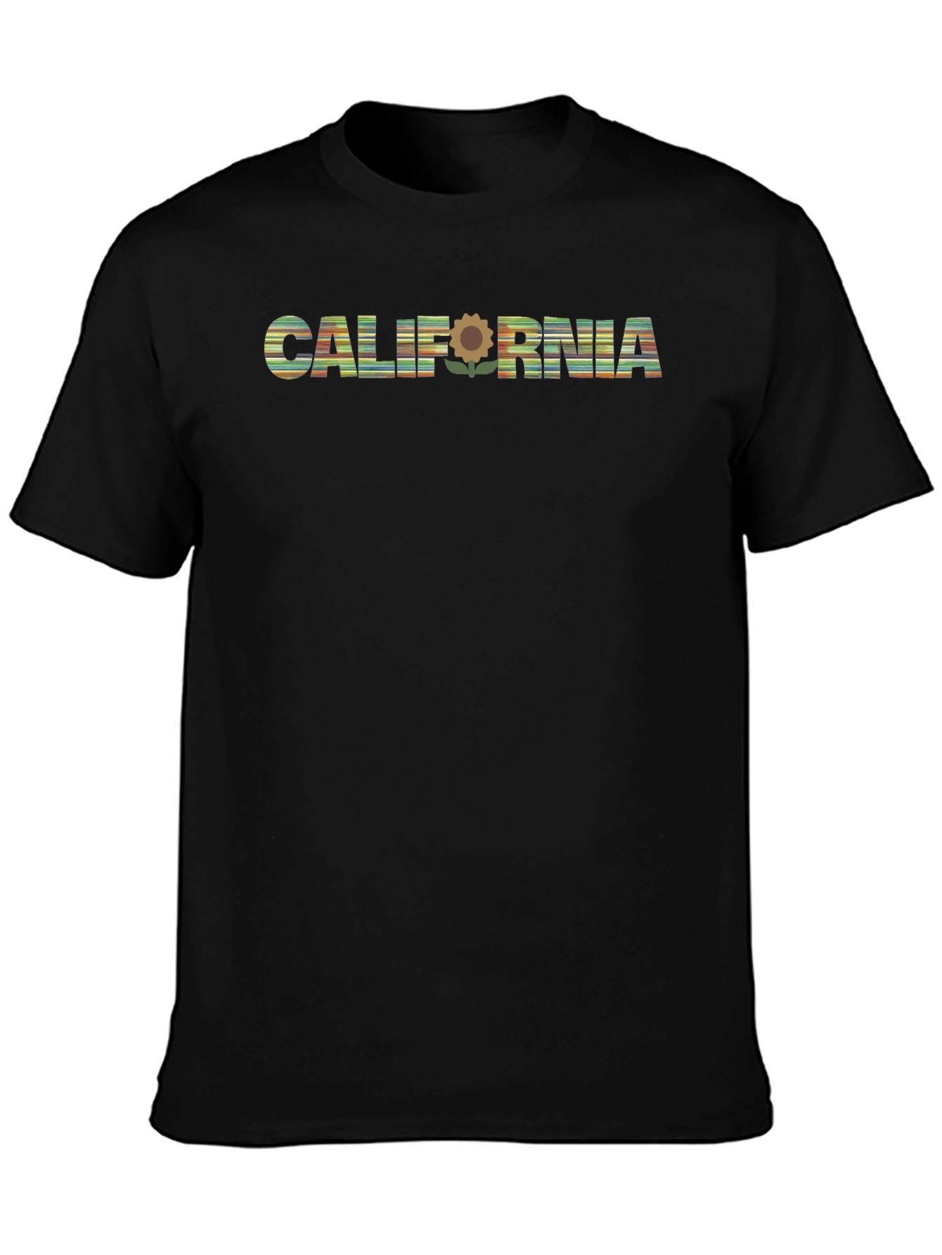 California Sunflower Graphic T-Shirt