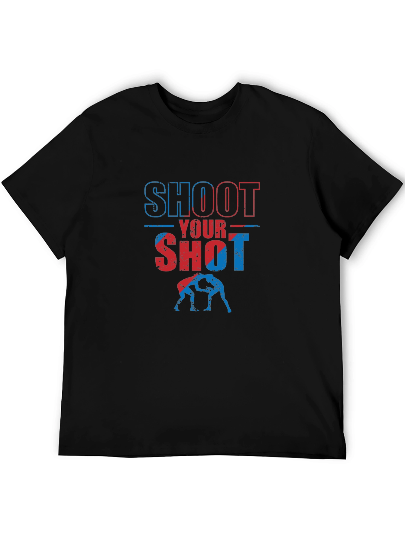 Shoot Your Shot Wrestling Graphic T-Shirt