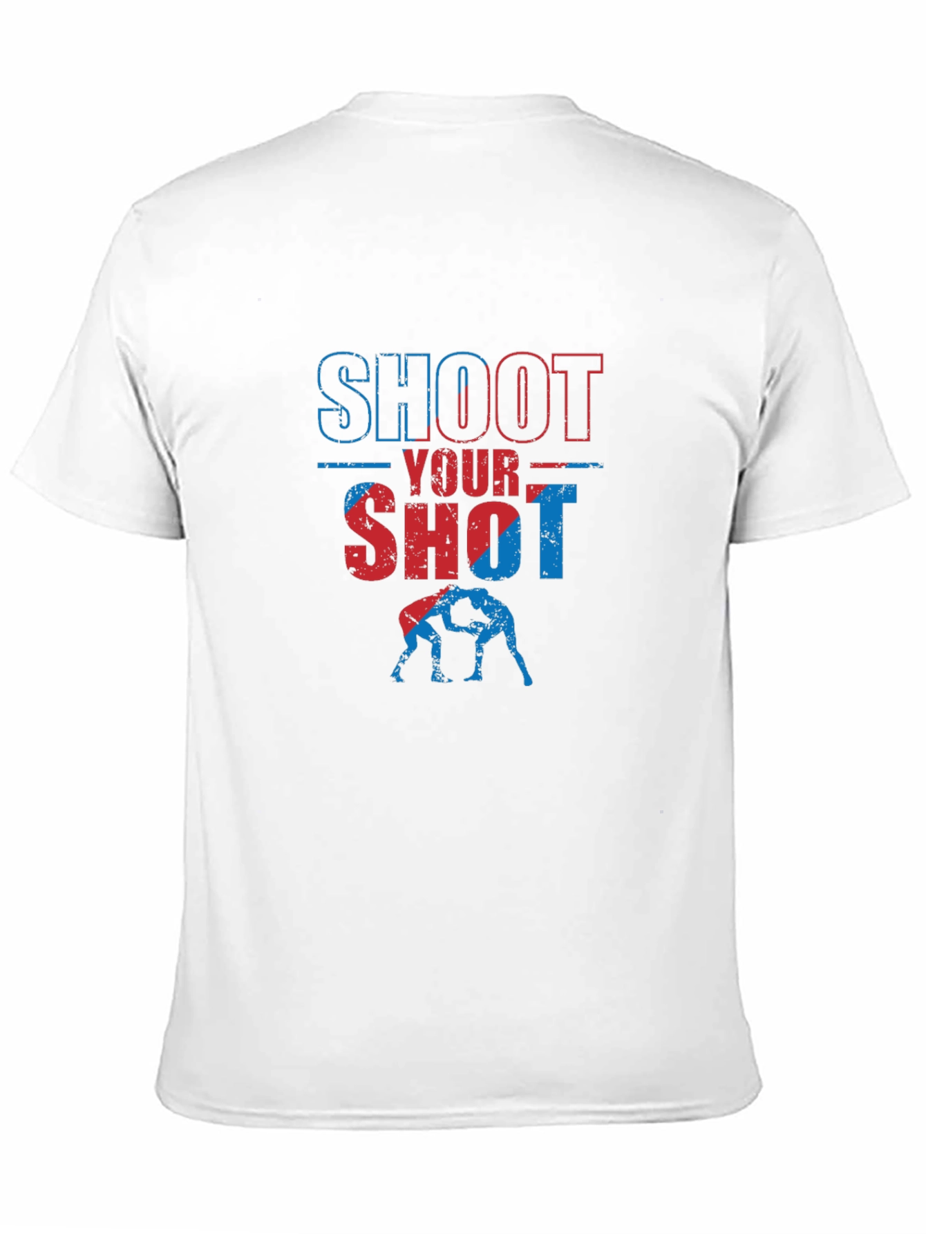 Shoot Your Shot Wrestling Graphic T-Shirt