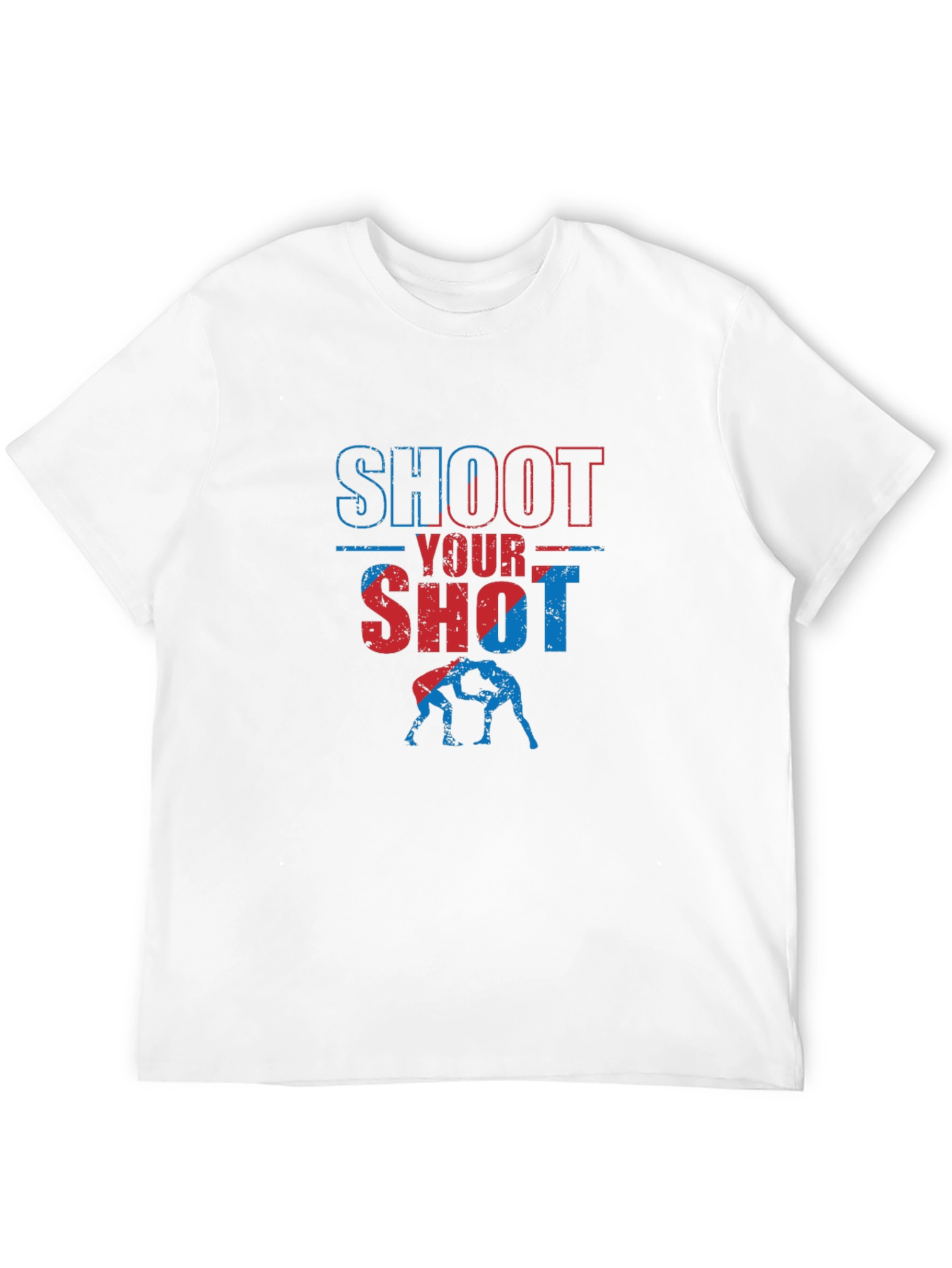 Shoot Your Shot Wrestling Graphic T-Shirt