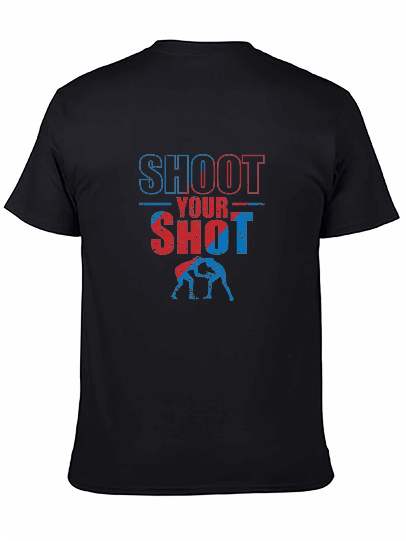 Shoot Your Shot Wrestling Graphic T-Shirt