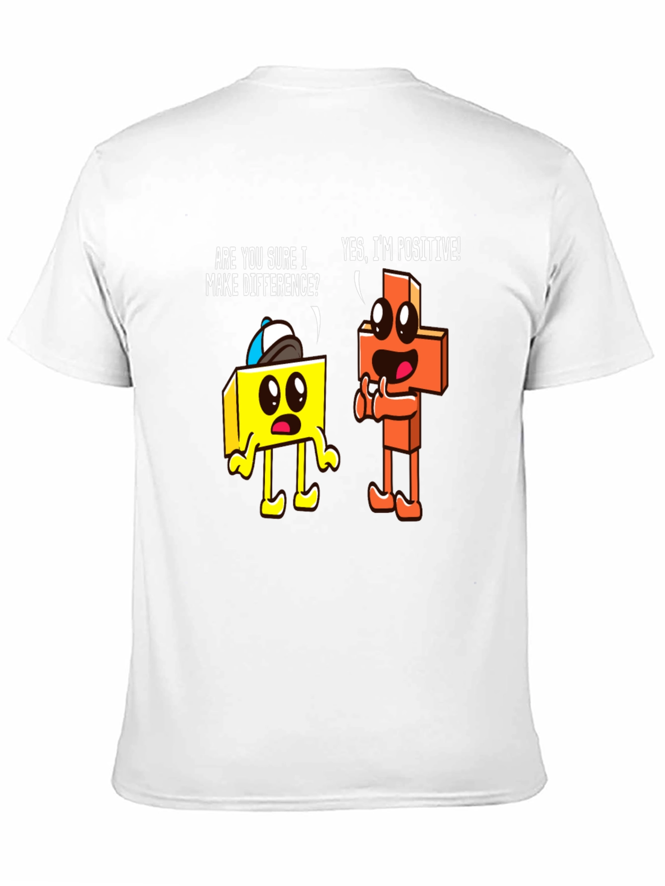 Positive Difference Black Graphic Tee