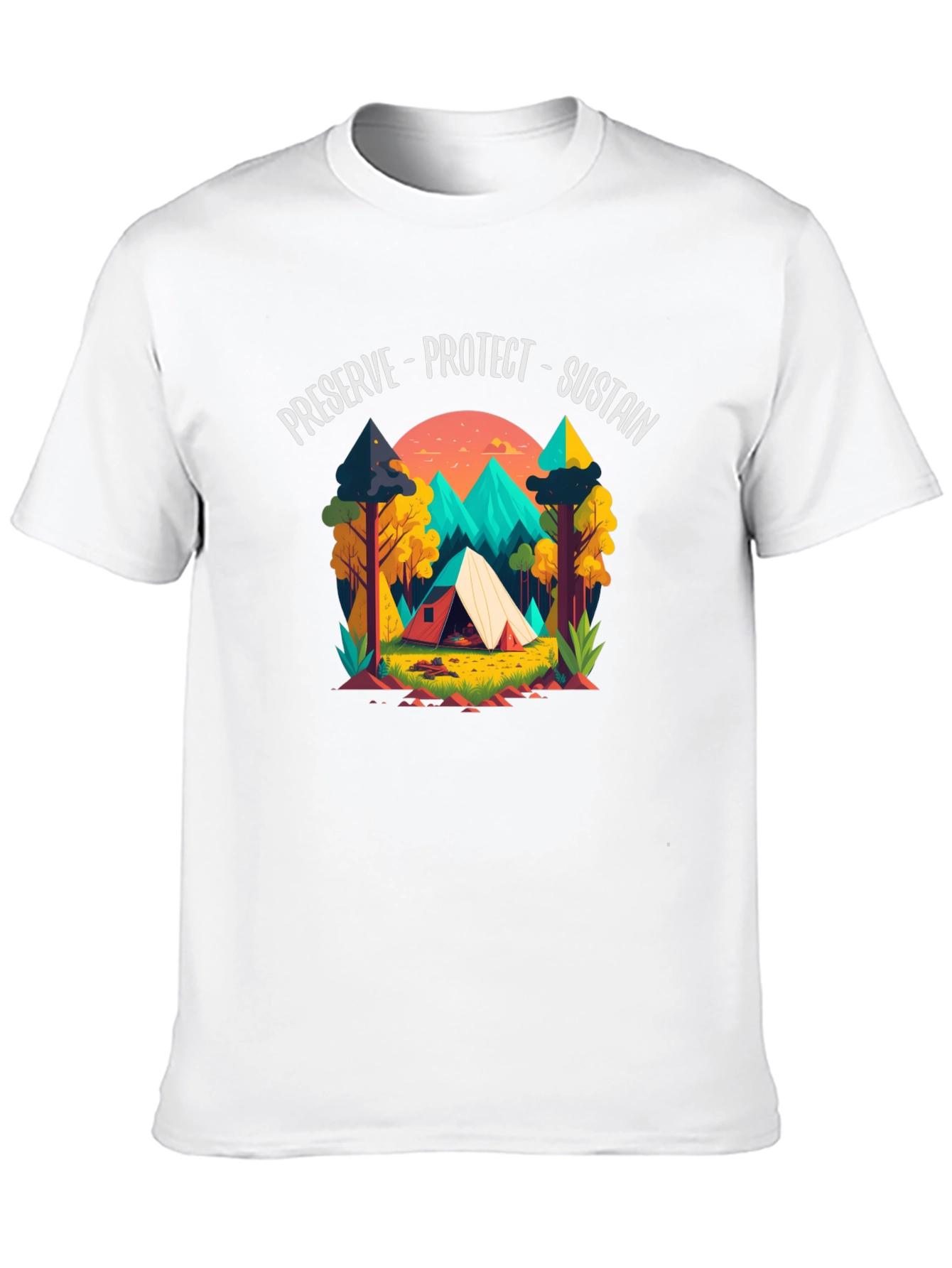 Preserve Protect Sustain Black T-Shirt
