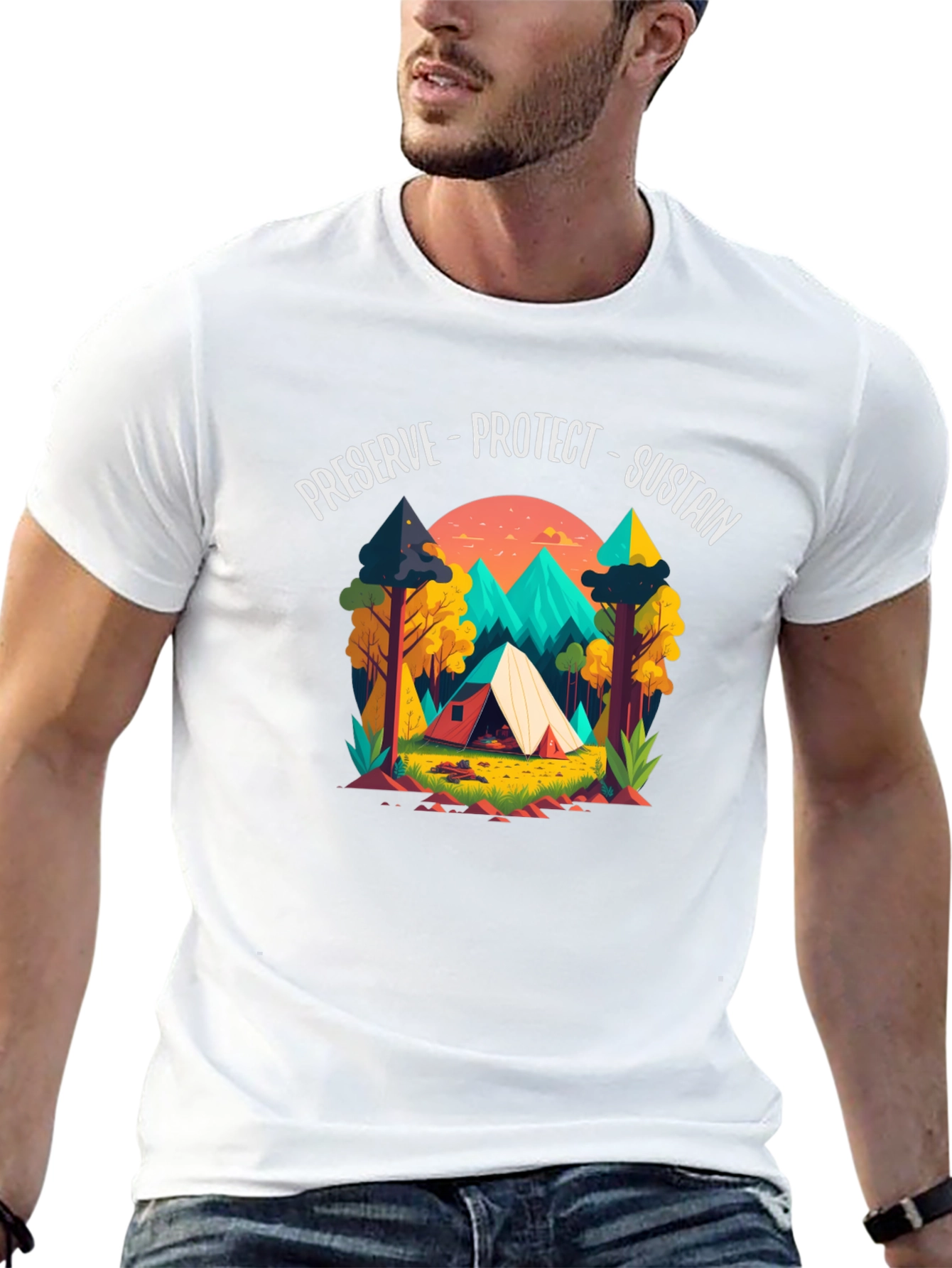 Preserve Protect Sustain Black T-Shirt