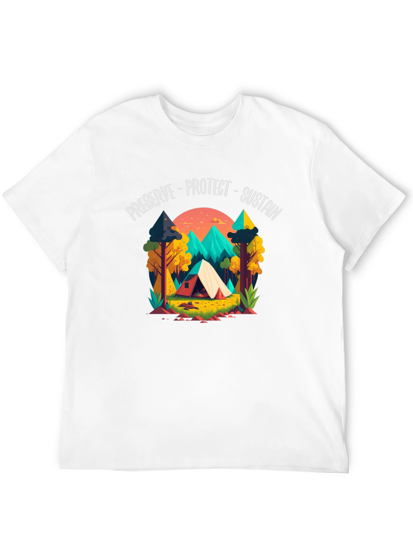 Preserve Protect Sustain Black T-Shirt