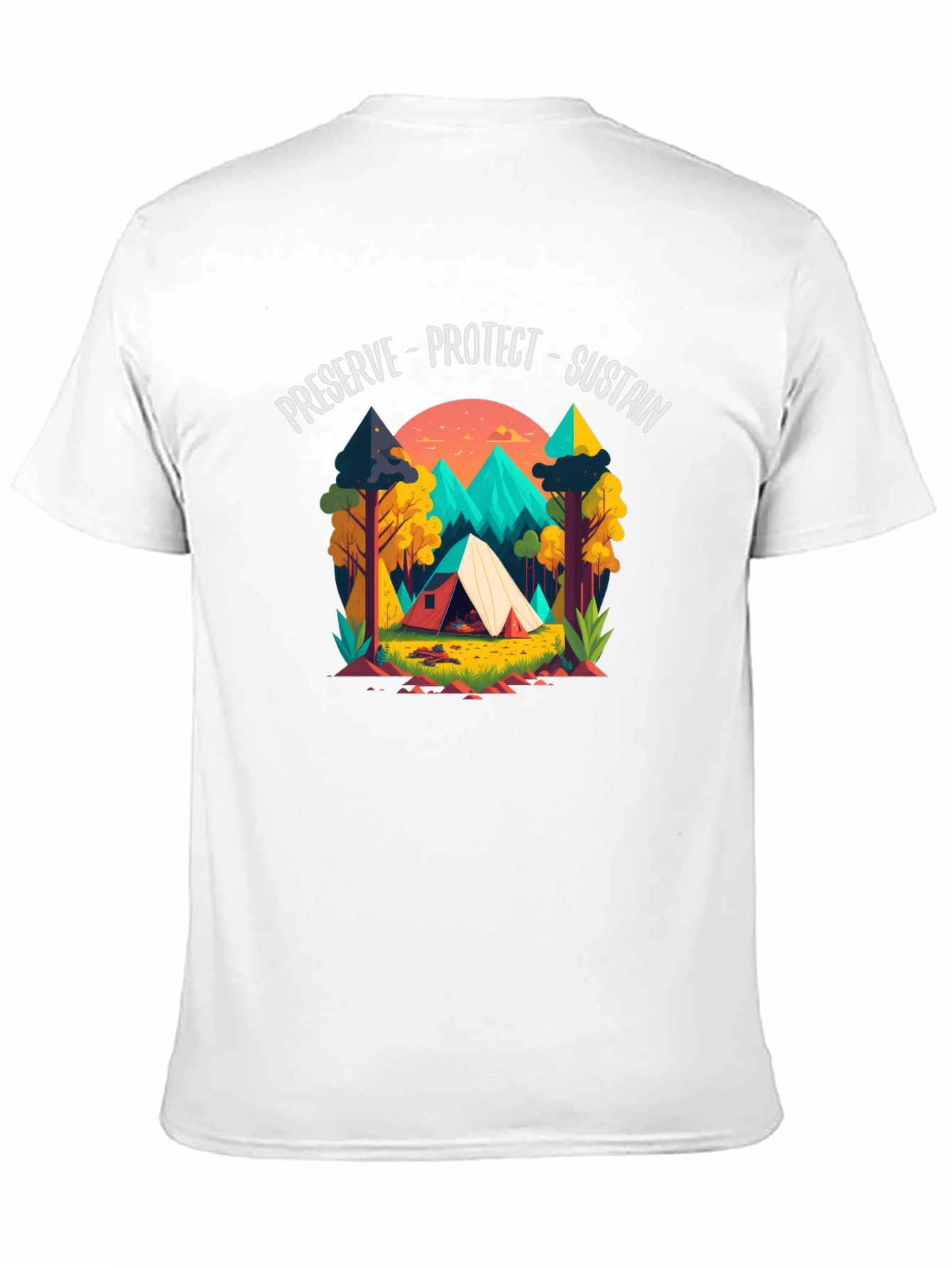 Preserve Protect Sustain Black T-Shirt