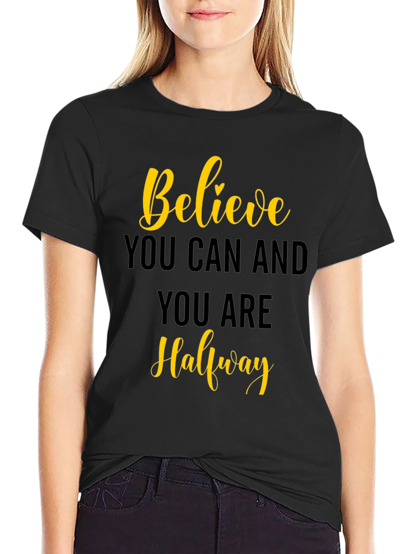 Believe T-Shirt - Inspirational Quote Tee