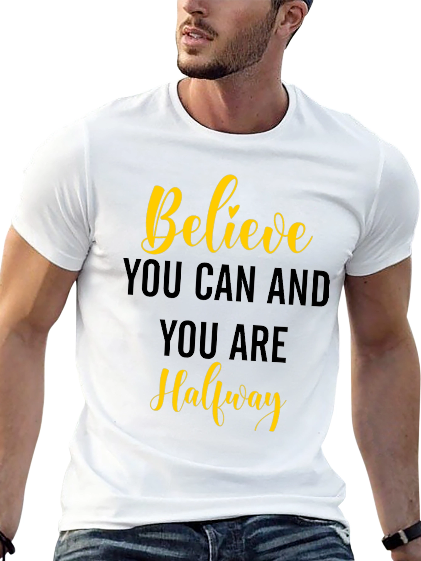 Believe T-Shirt - Inspirational Quote Tee