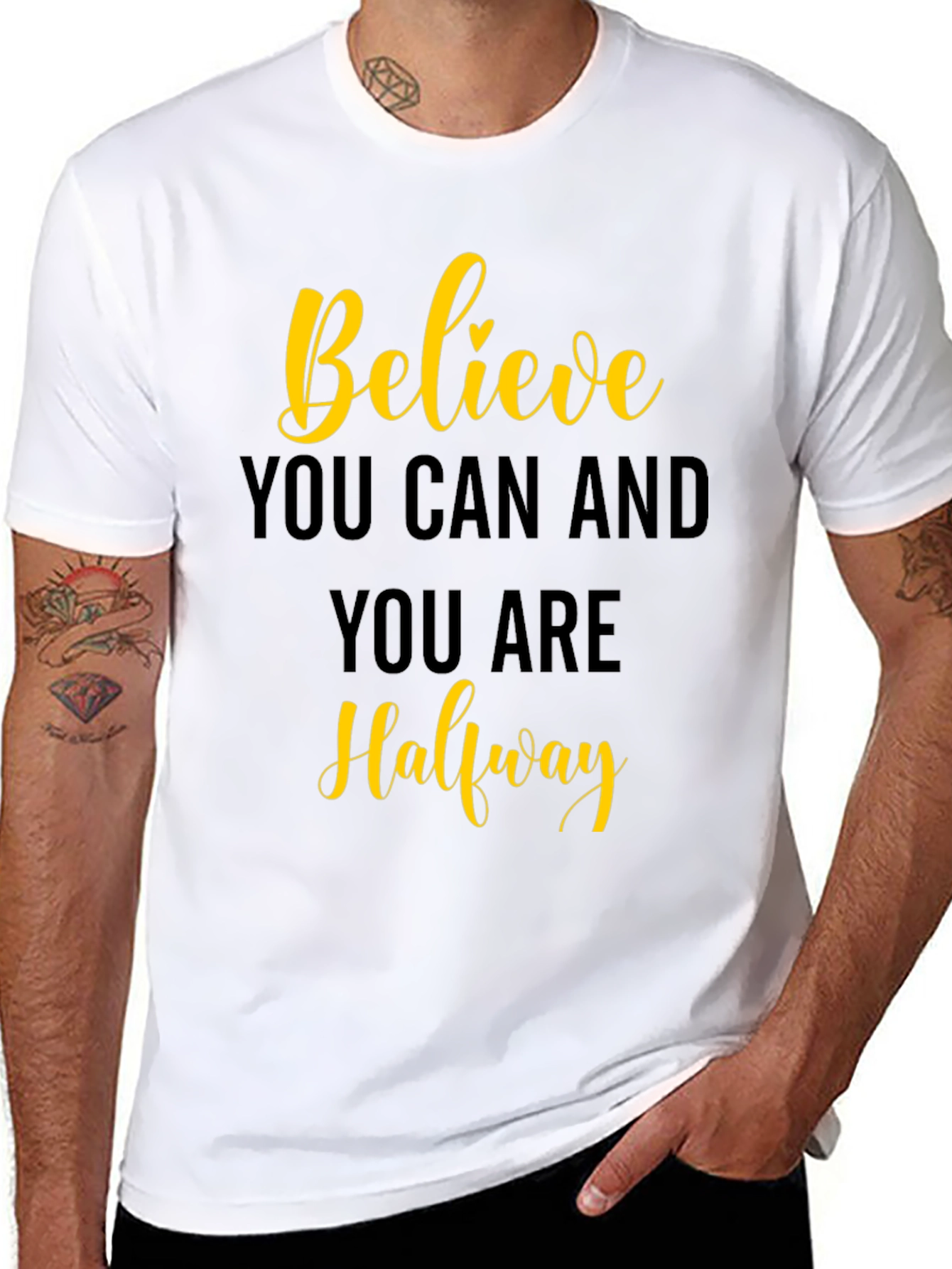 Believe T-Shirt - Inspirational Quote Tee