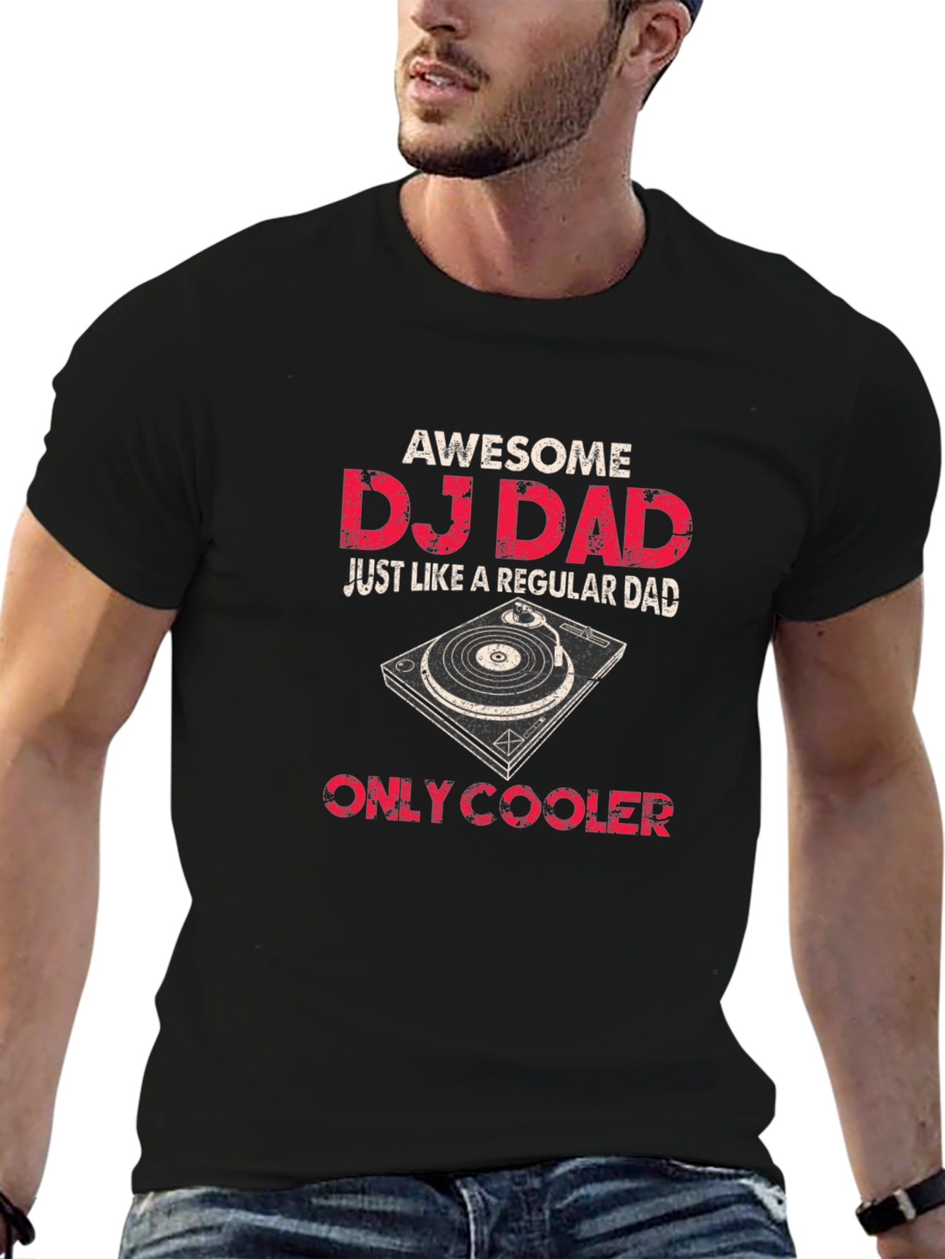 Awesome DJ Dad T-Shirt