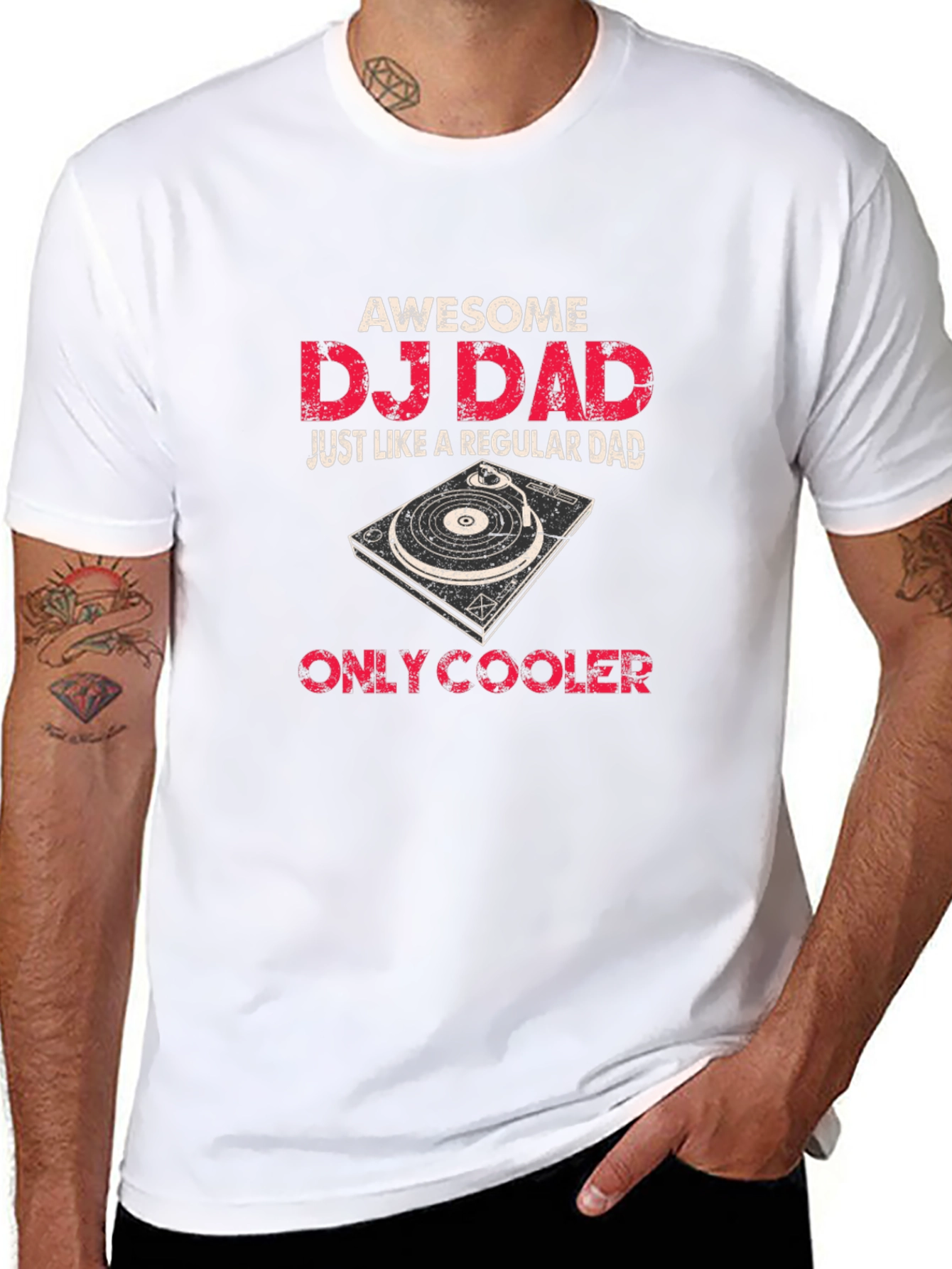 Awesome DJ Dad T-Shirt