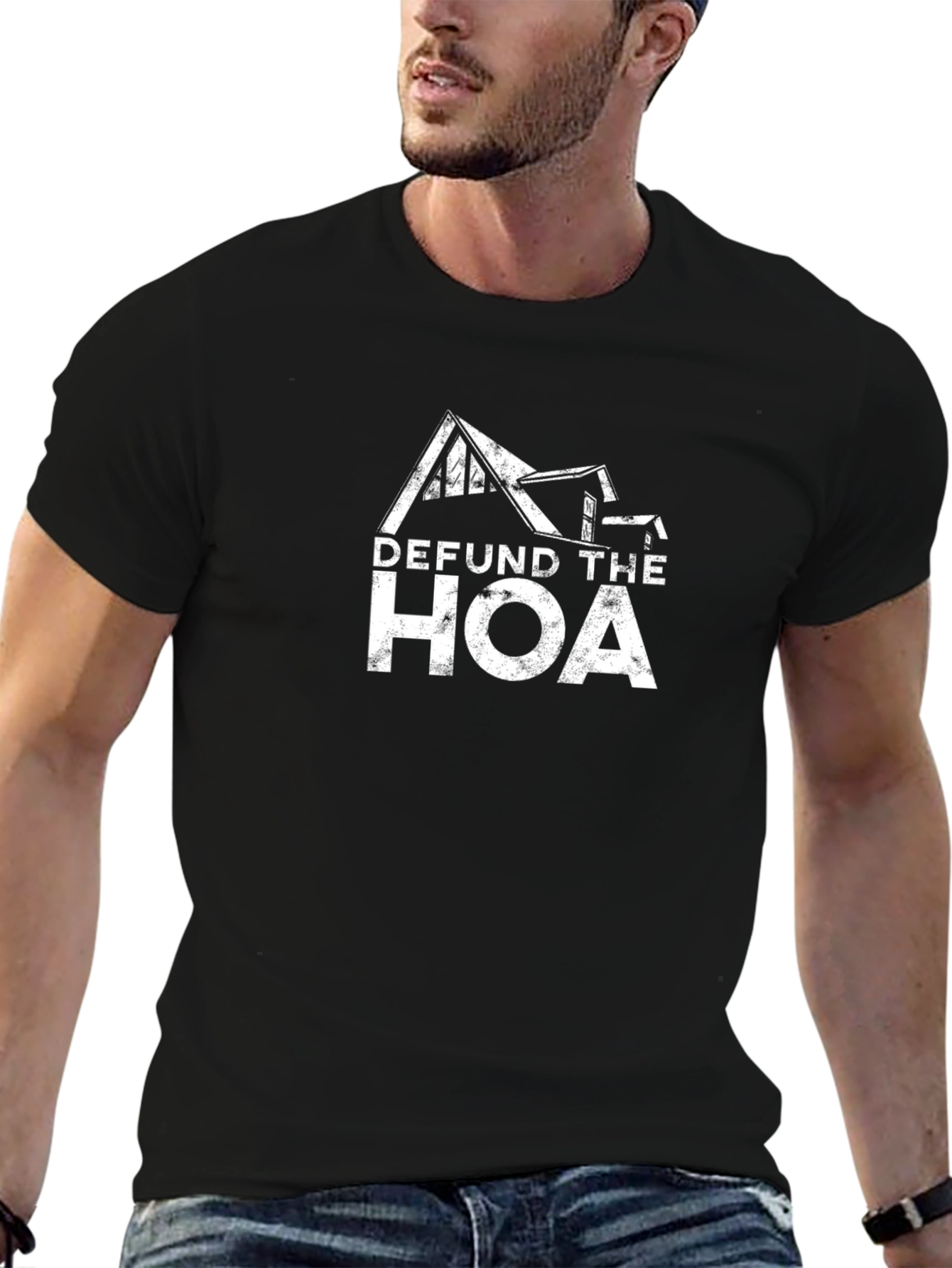 Defund The HOA Graphic Tee - Anti-HOA T-Shirt