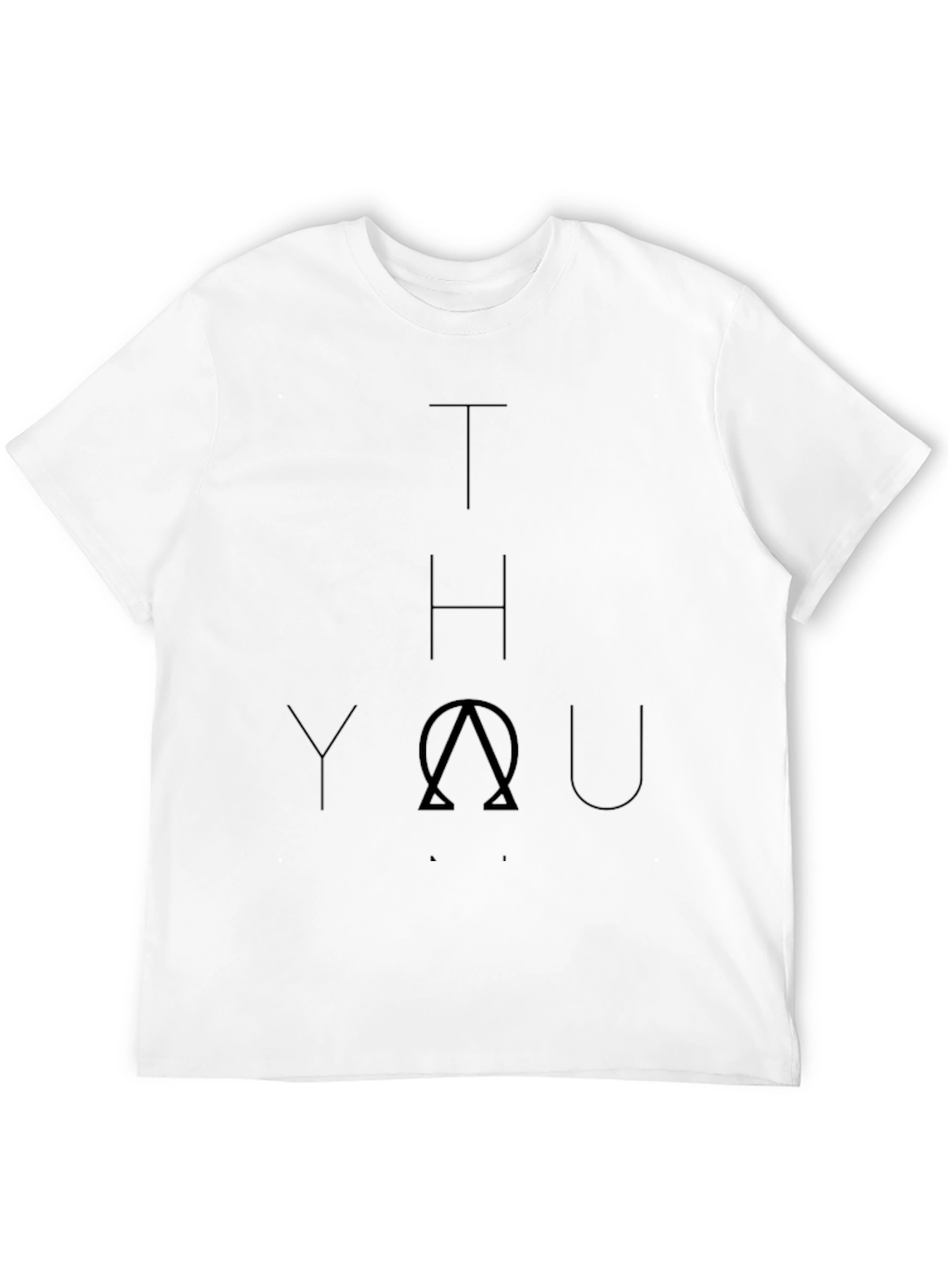 Abstract They Black T-Shirt