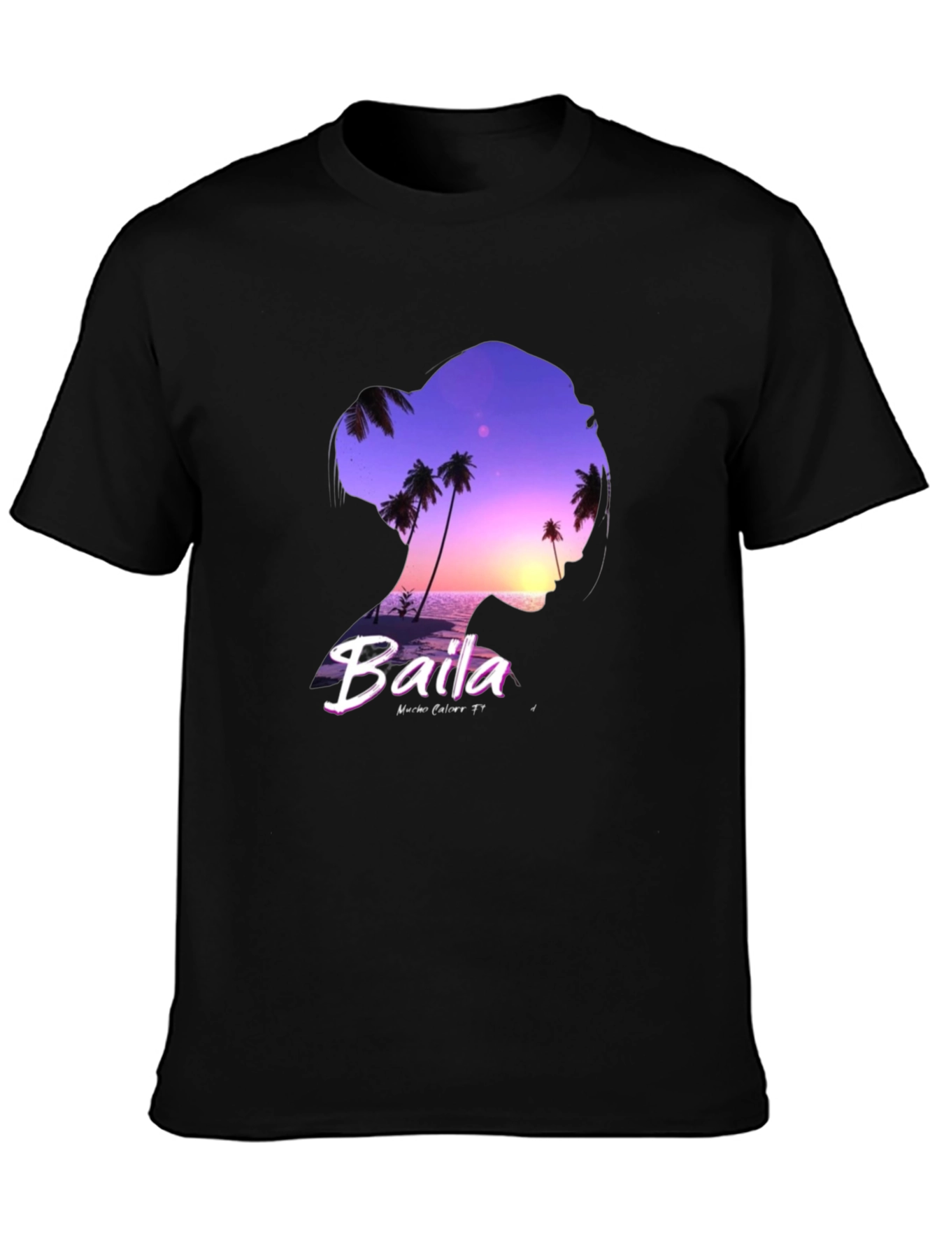 Baila Sunset Silhouette T-Shirt