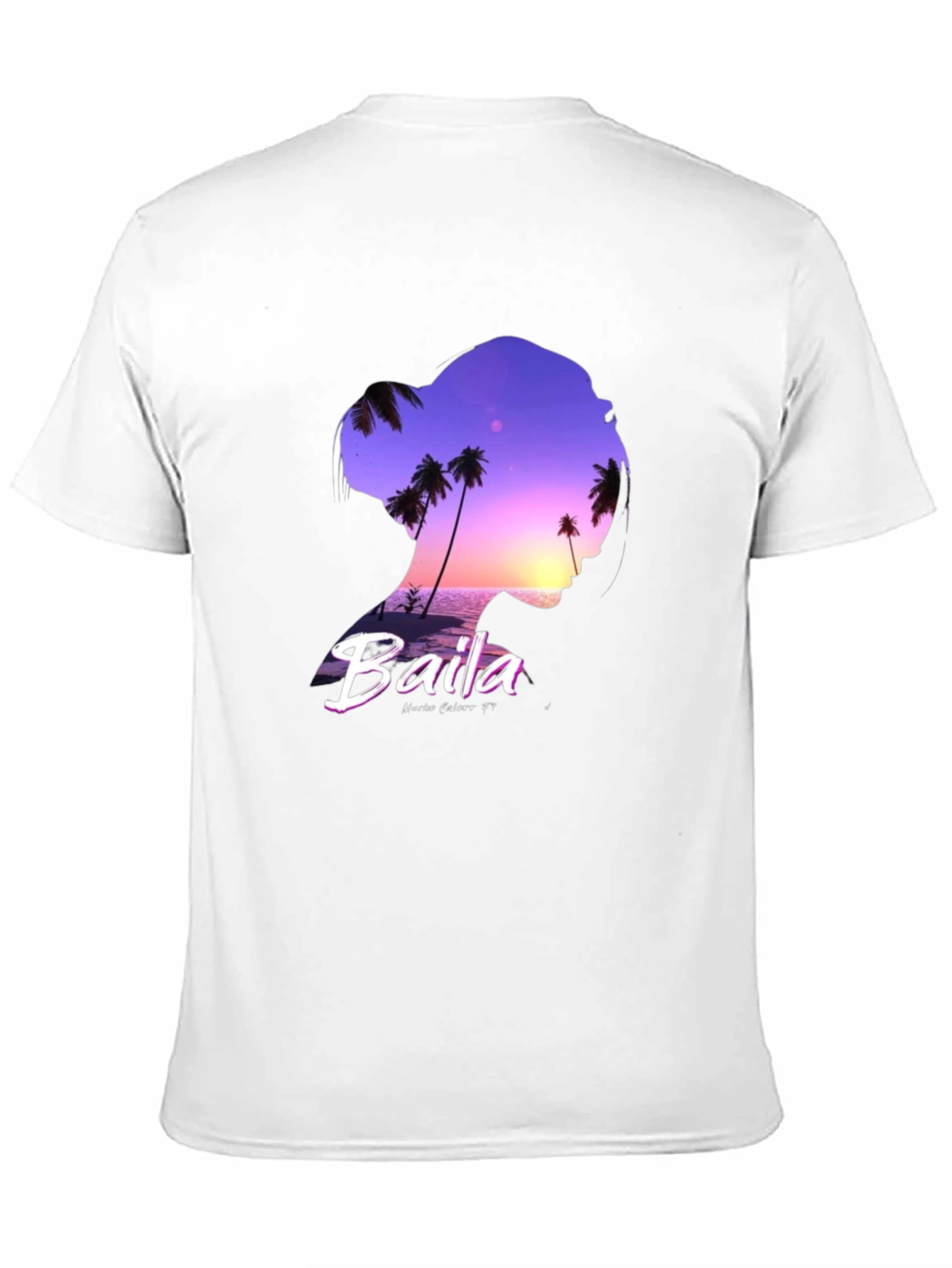 Baila Sunset Silhouette T-Shirt