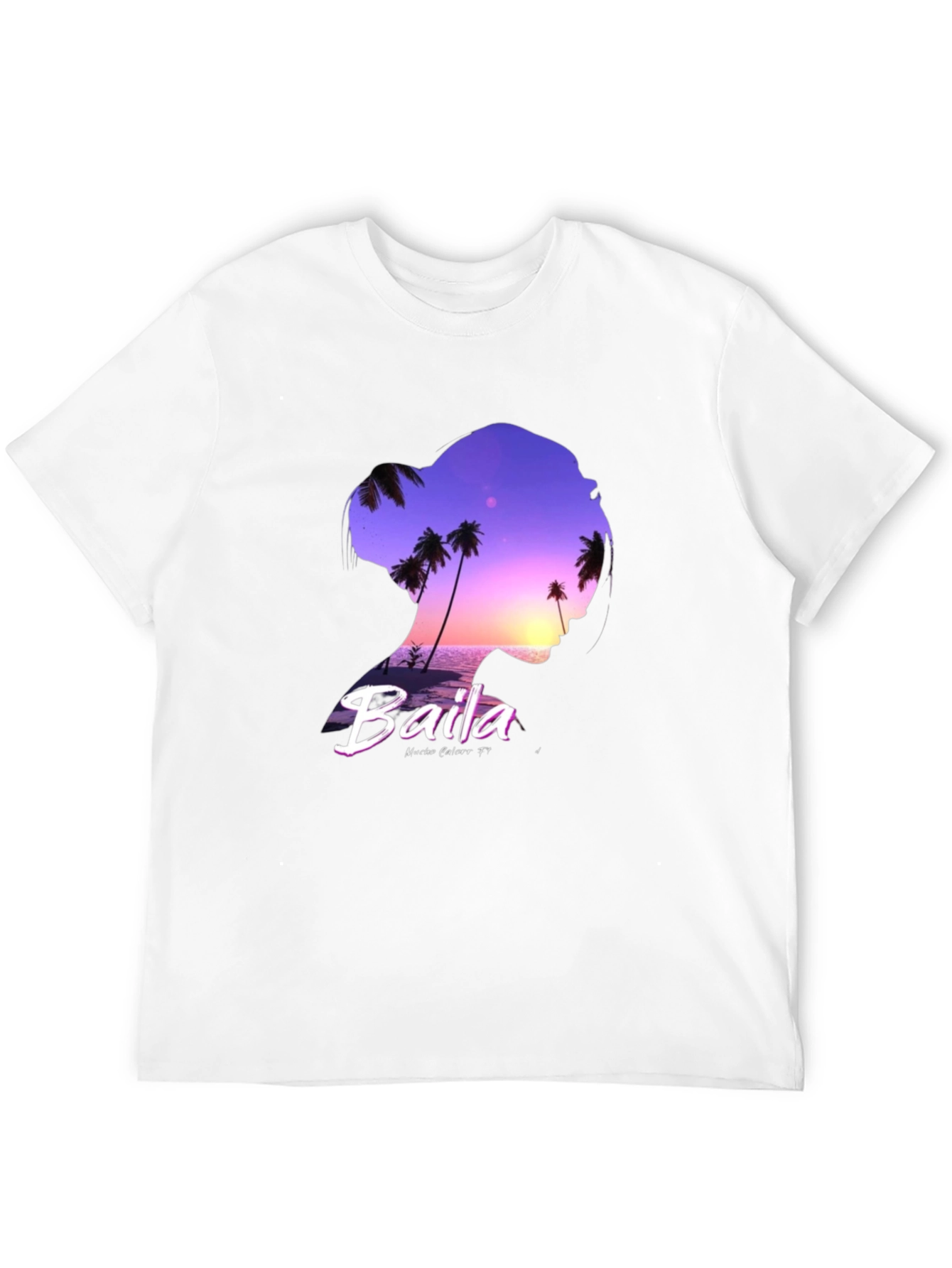 Baila Sunset Silhouette T-Shirt