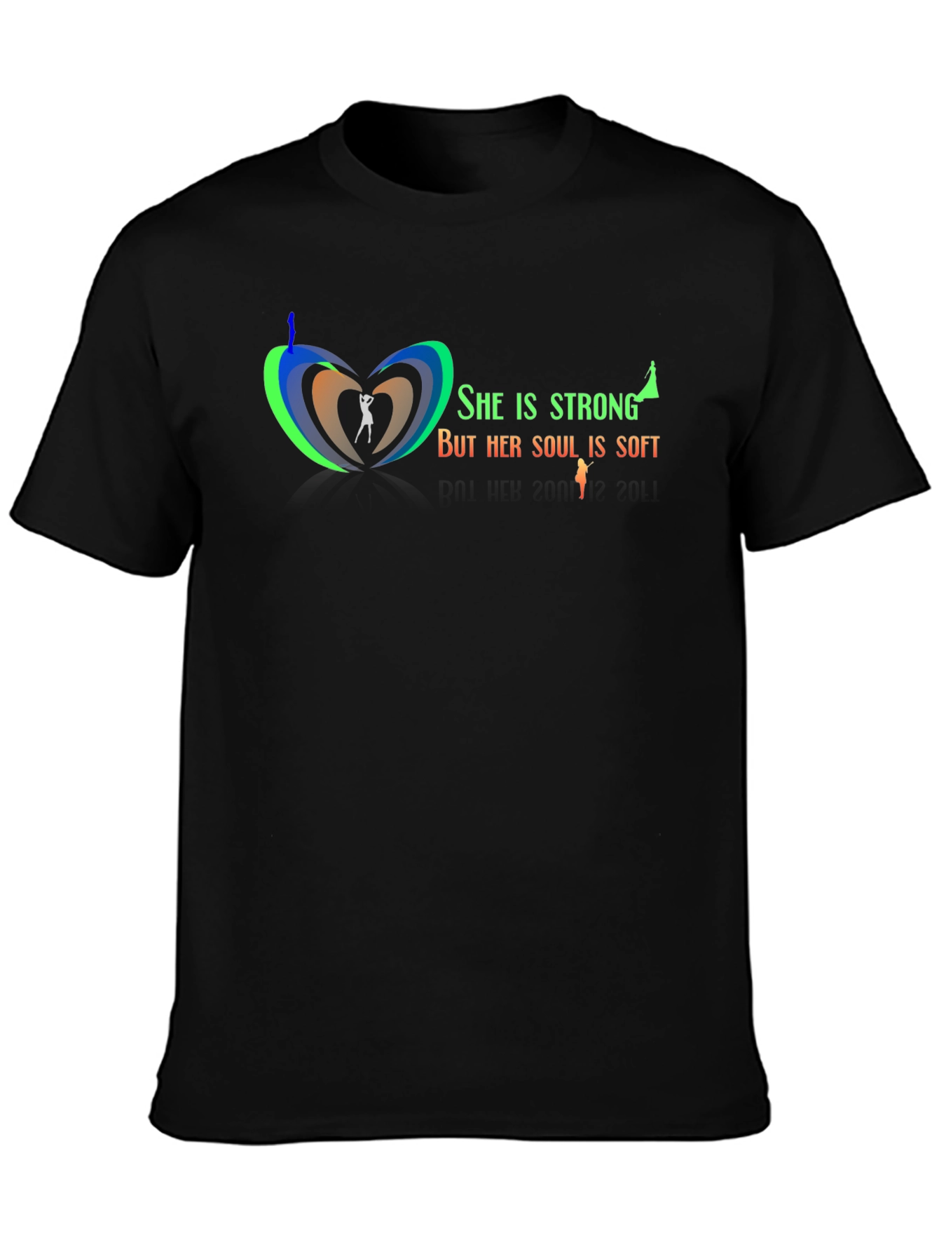 She is Strong T-Shirt - Inspirational Graphic Tee