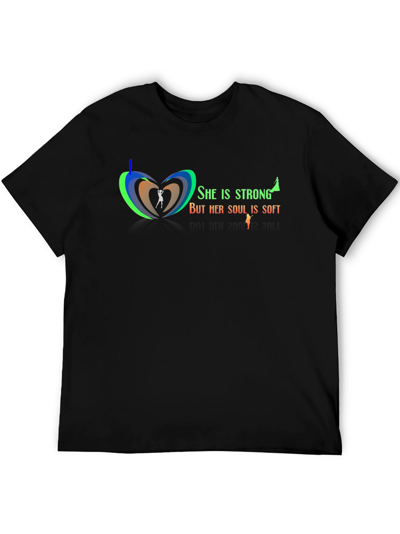 She is Strong T-Shirt - Inspirational Graphic Tee