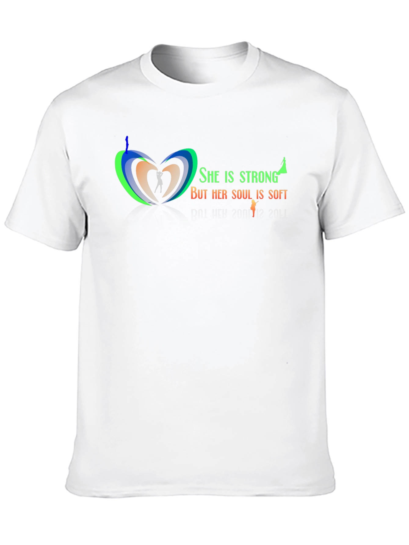 She is Strong T-Shirt - Inspirational Graphic Tee