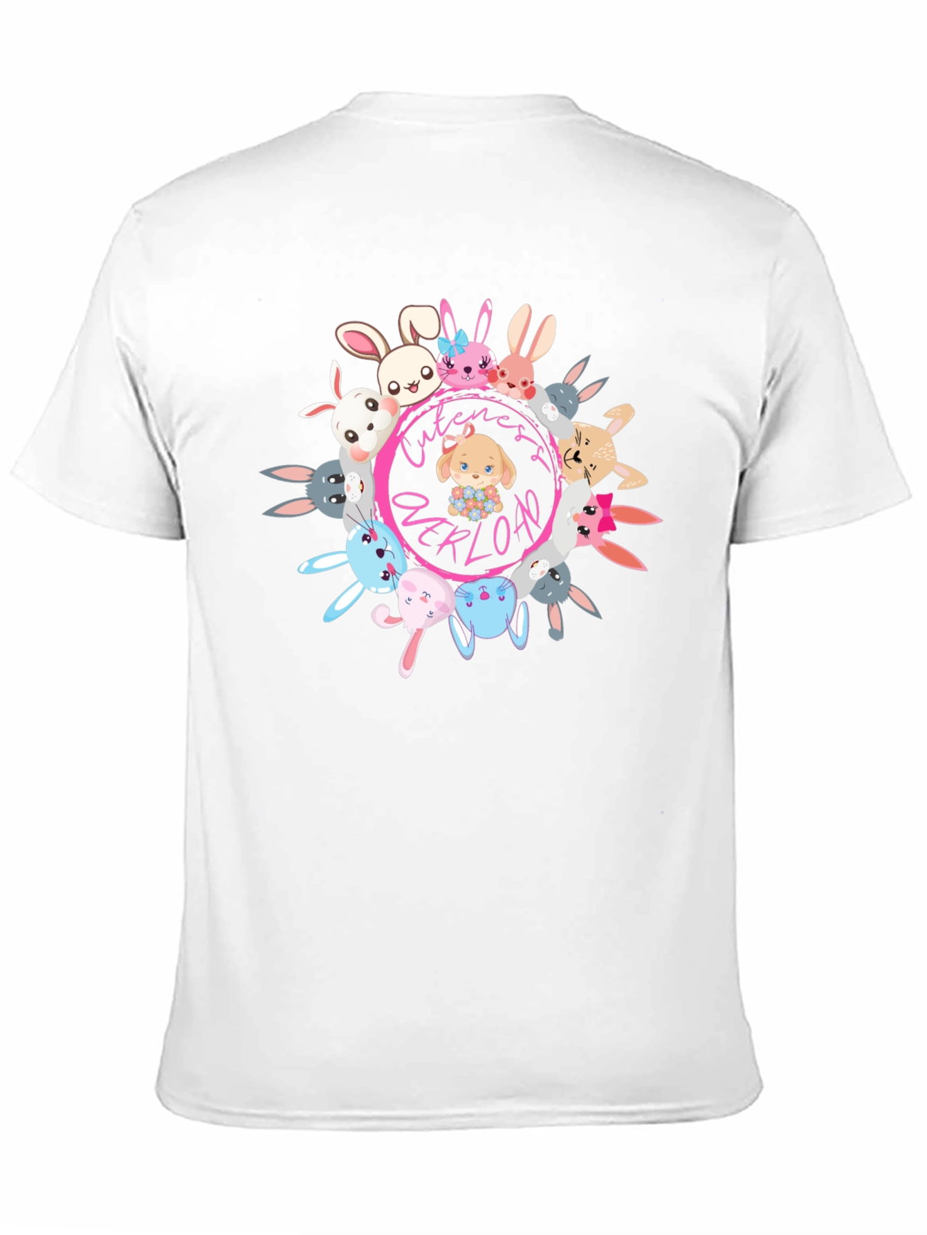 Cuteness Overload Bunny Graphic T-Shirt