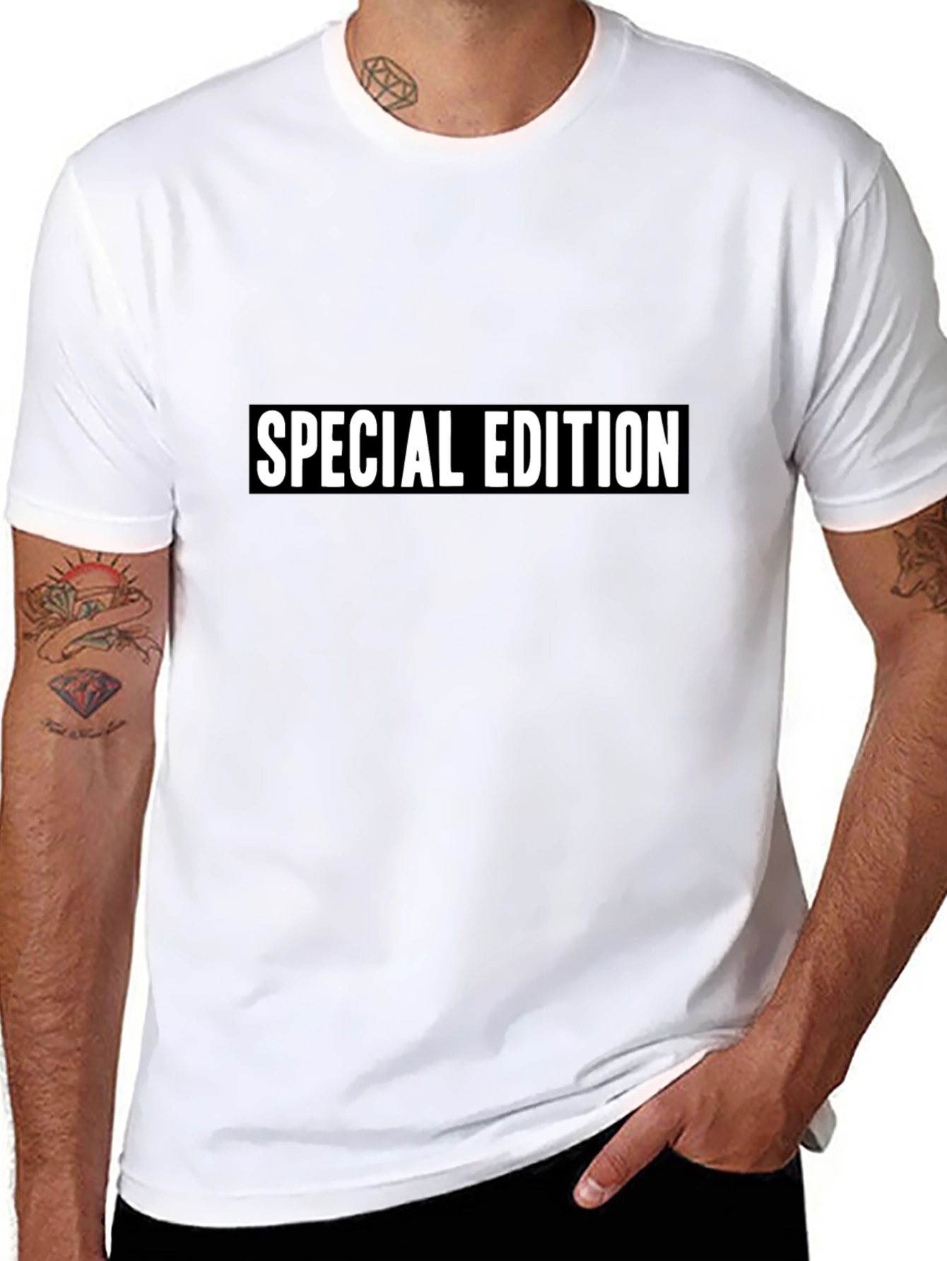 Special Edition Black Graphic T-Shirt