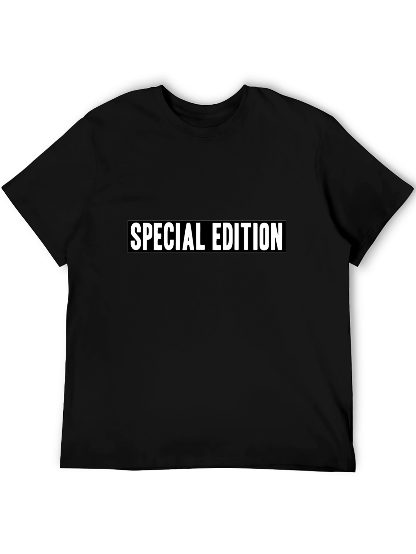Special Edition Black Graphic T-Shirt
