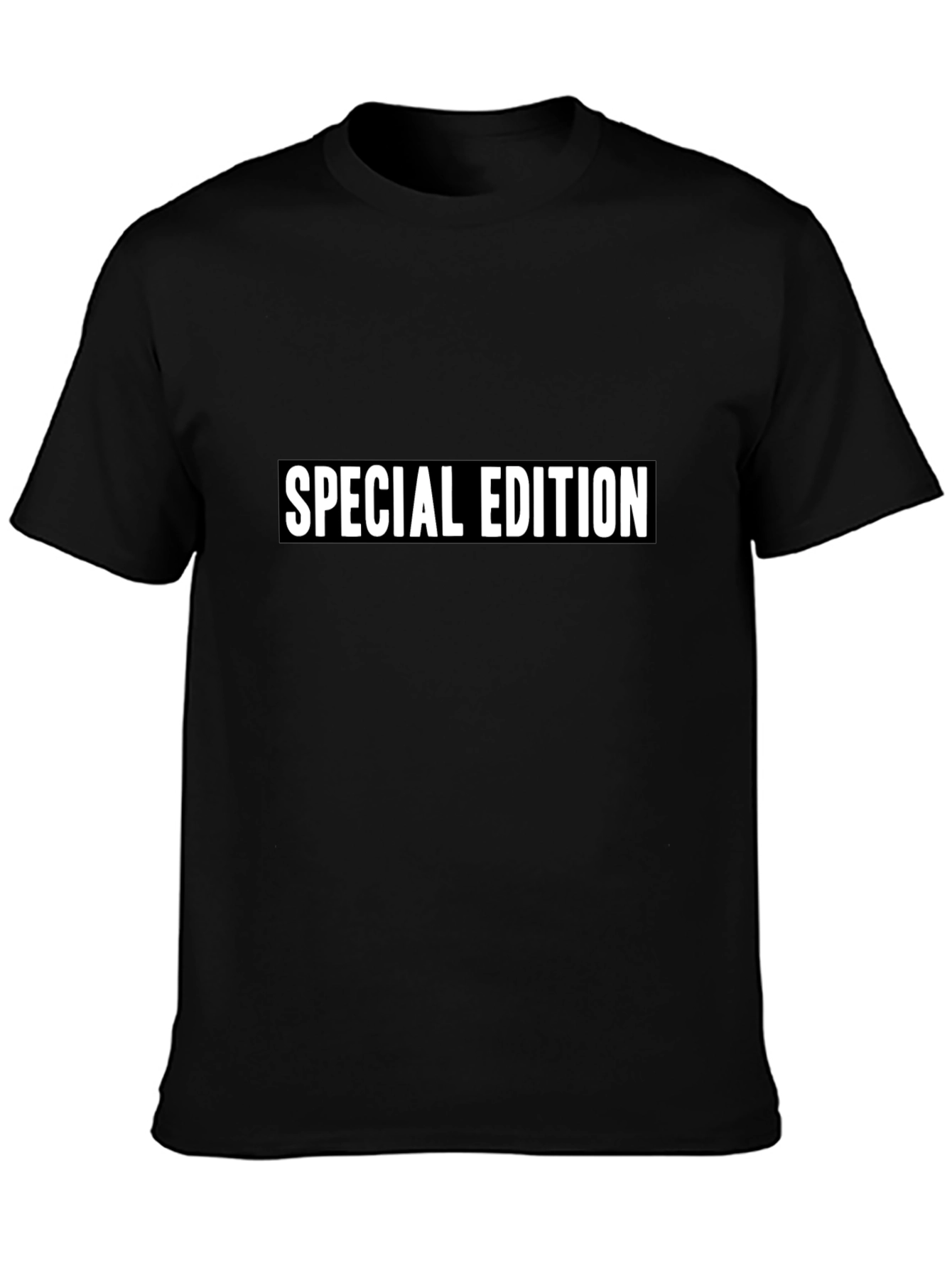Special Edition Black Graphic T-Shirt