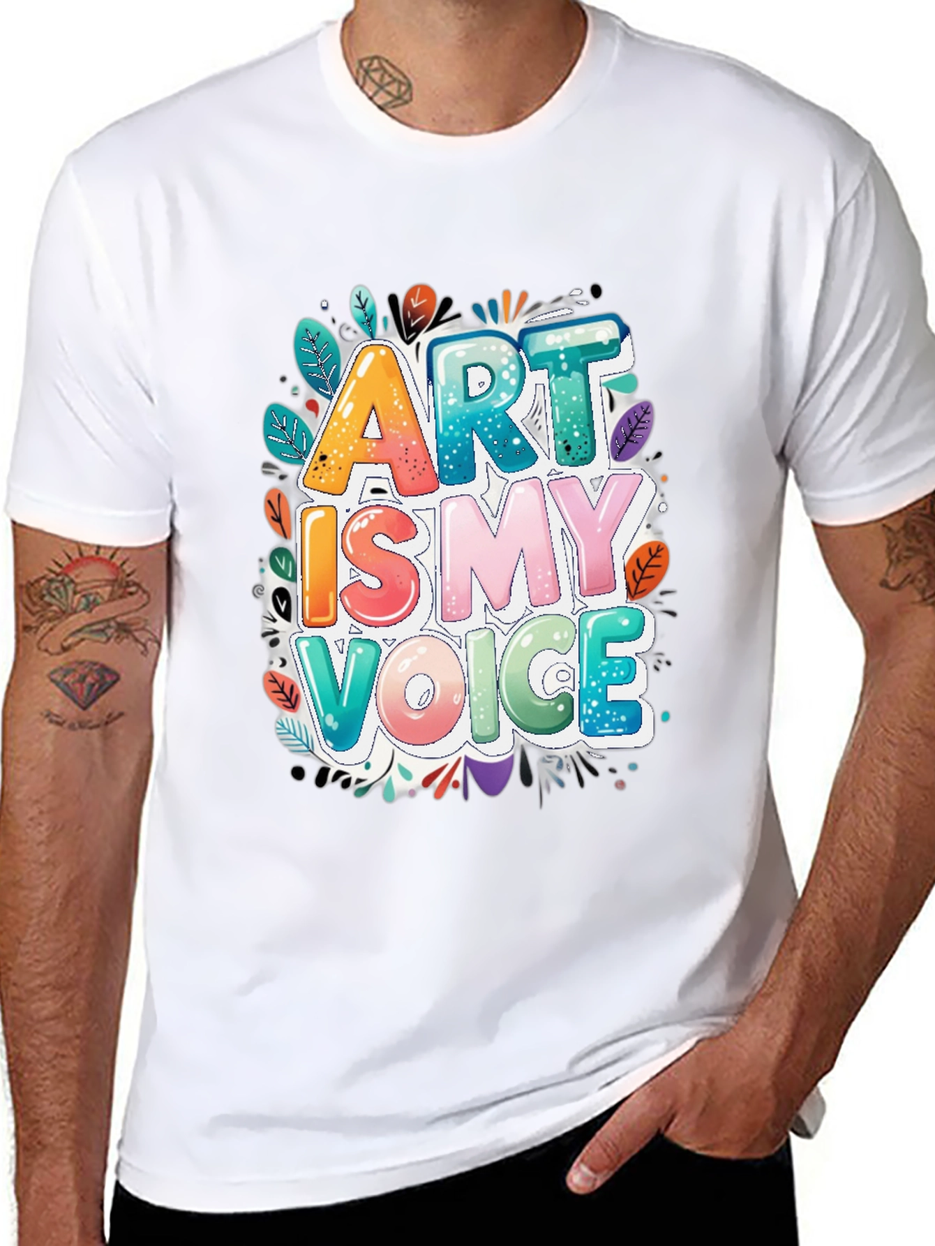 Art Is My Voice Graphic Tee - Unisex