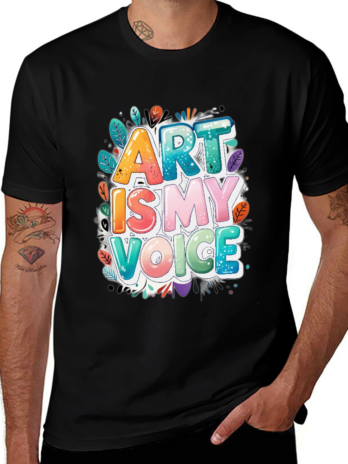 Art Is My Voice Graphic Tee - Unisex
